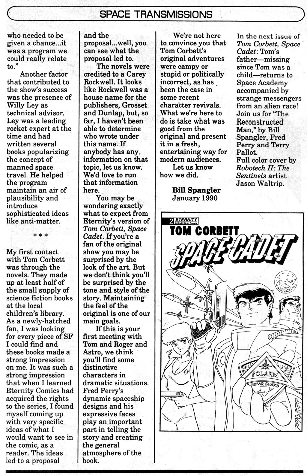Read online Tom Corbett Space Cadet (1990) comic -  Issue #1 - 31