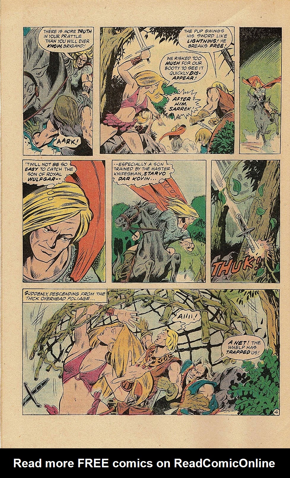 Read online Wulf the Barbarian comic -  Issue #4 - 8