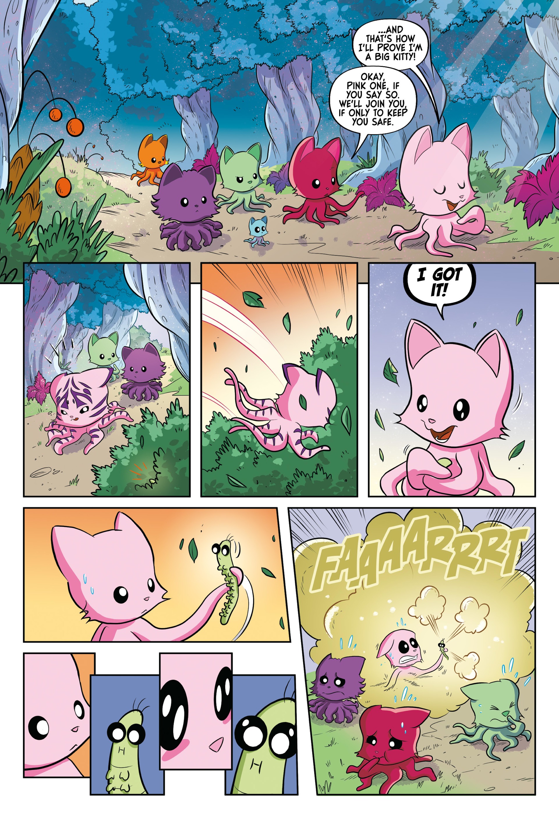 Read online Tentacle Kitty: Tales Around the Teacup comic -  Issue # TPB - 17