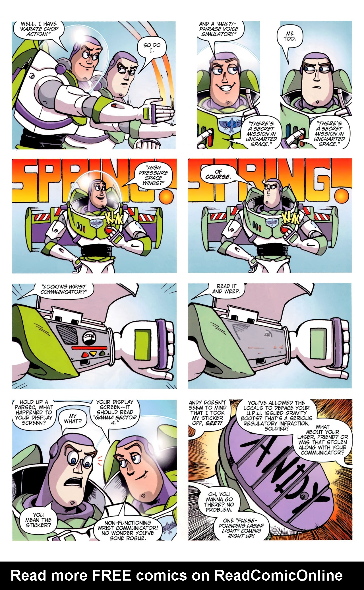 Read online Toy Story (2009) comic -  Issue #0 - 13