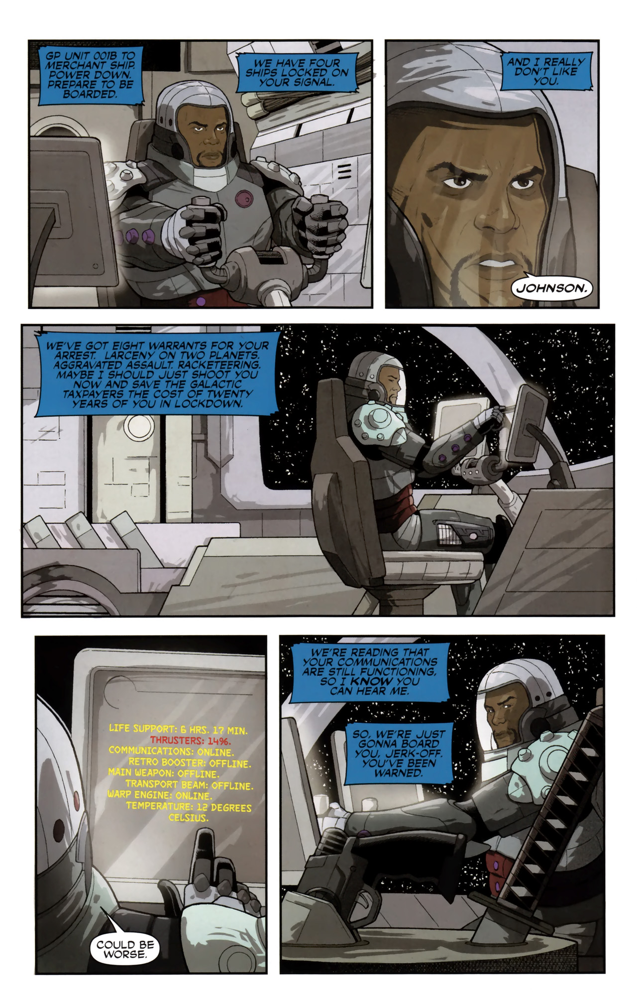 Read online Cold Space comic -  Issue #1 - 6