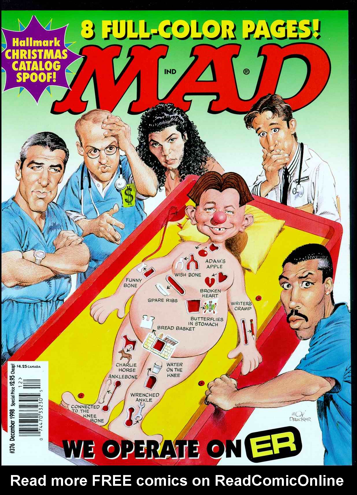 Read online MAD comic -  Issue #376 - 1