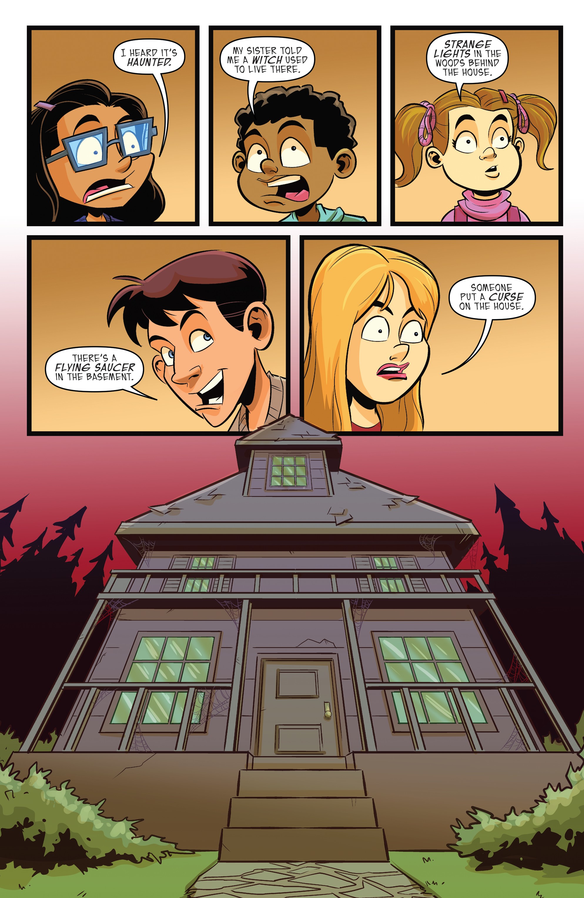 Read online Goosebumps: Horrors of the Witch House comic -  Issue #1 - 8