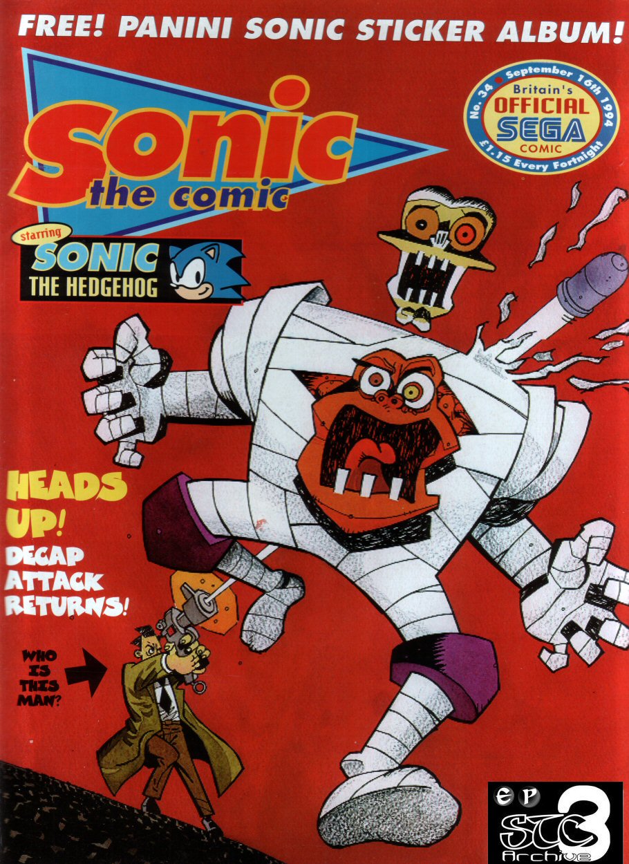 Read online Sonic the Comic comic -  Issue #34 - 1