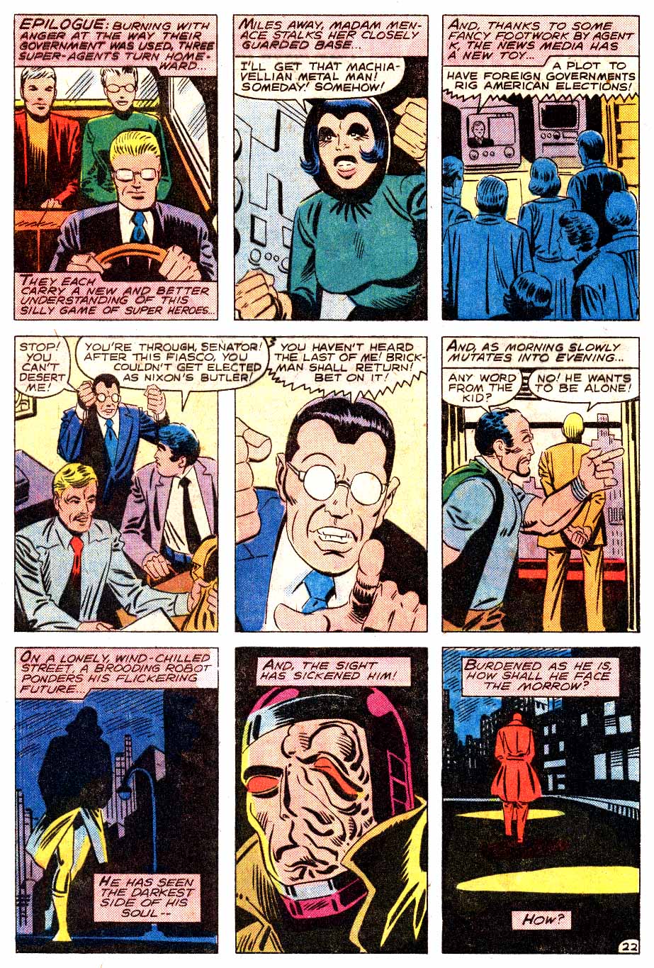Read online Machine Man (1978) comic -  Issue #18 - 23