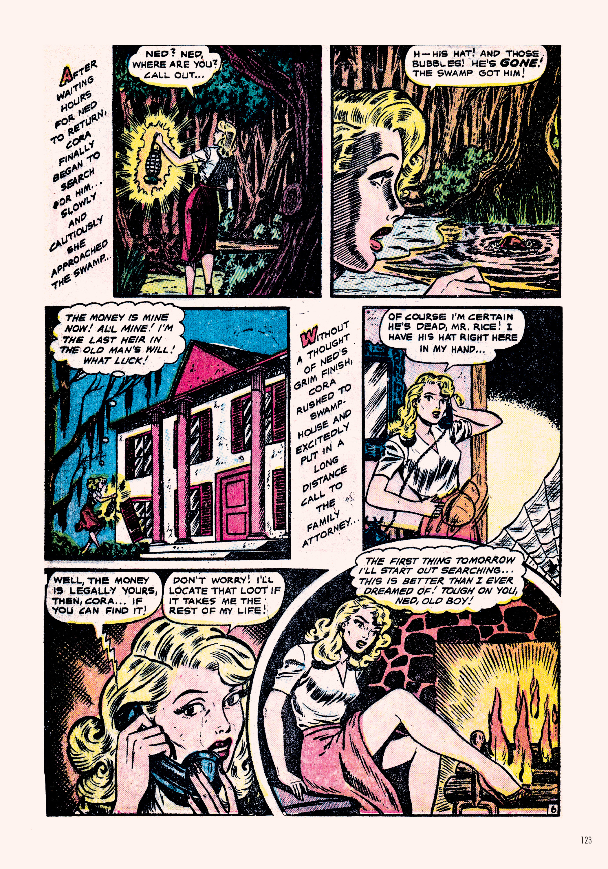 Read online Classic Monsters of Pre-Code Horror Comics: Swamp Monsters comic -  Issue # TPB - 123