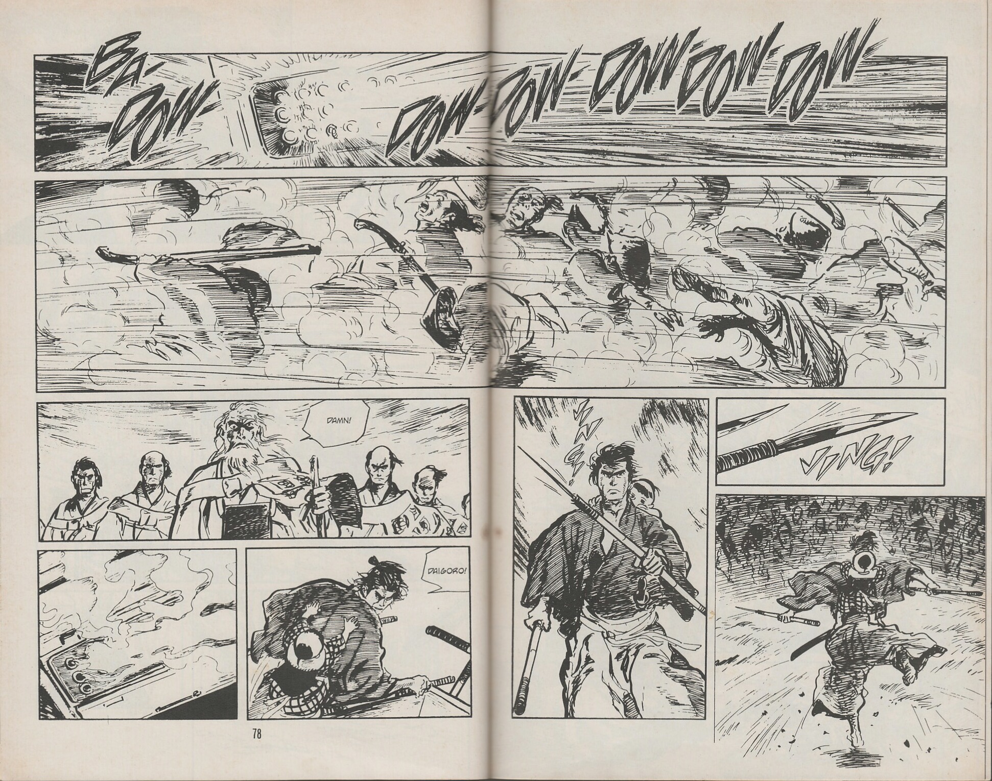 Read online Lone Wolf and Cub comic -  Issue #32 - 92