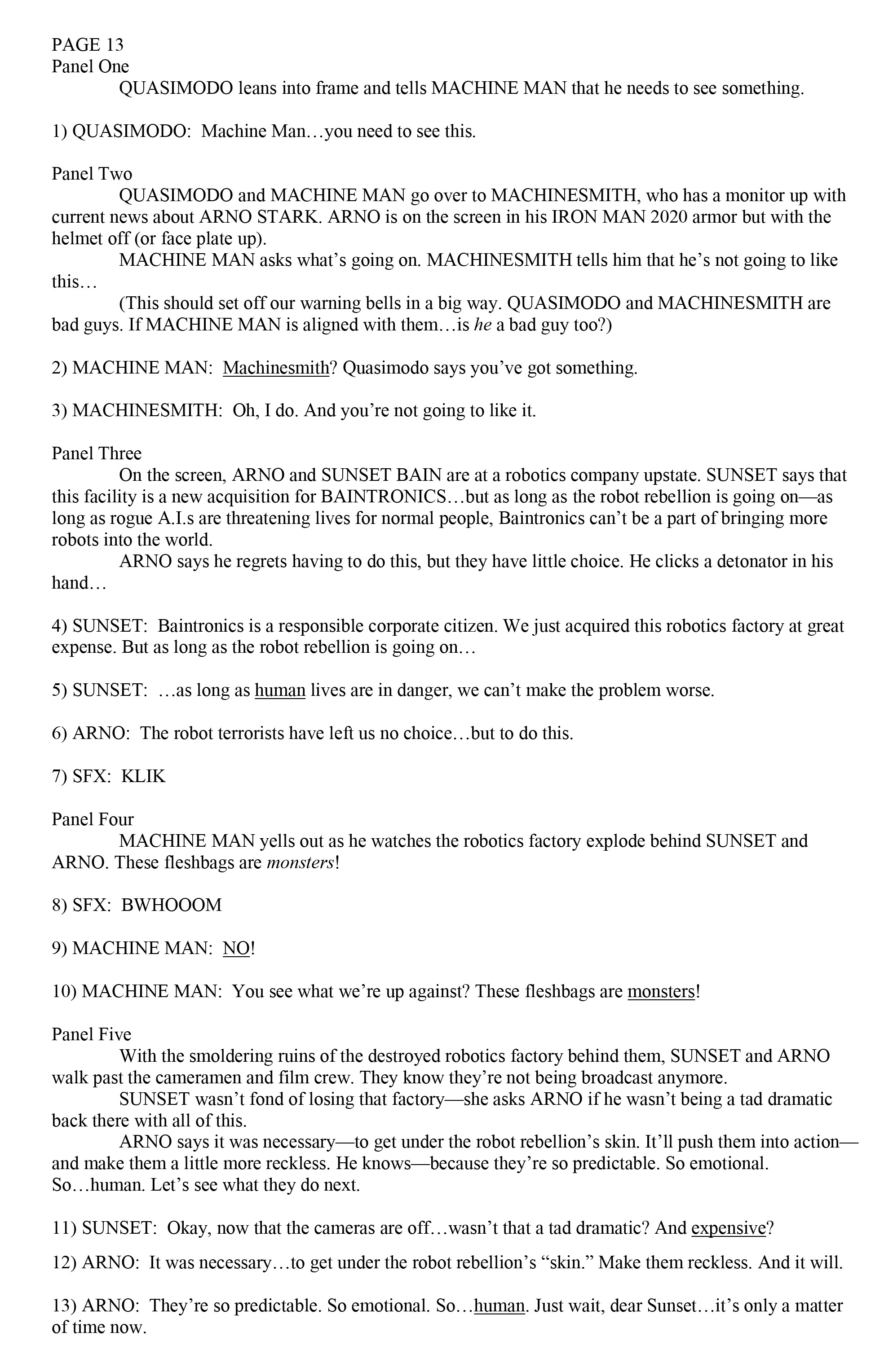 Read online Iron Man 2020 (2020) comic -  Issue # _Director's Cut - 55