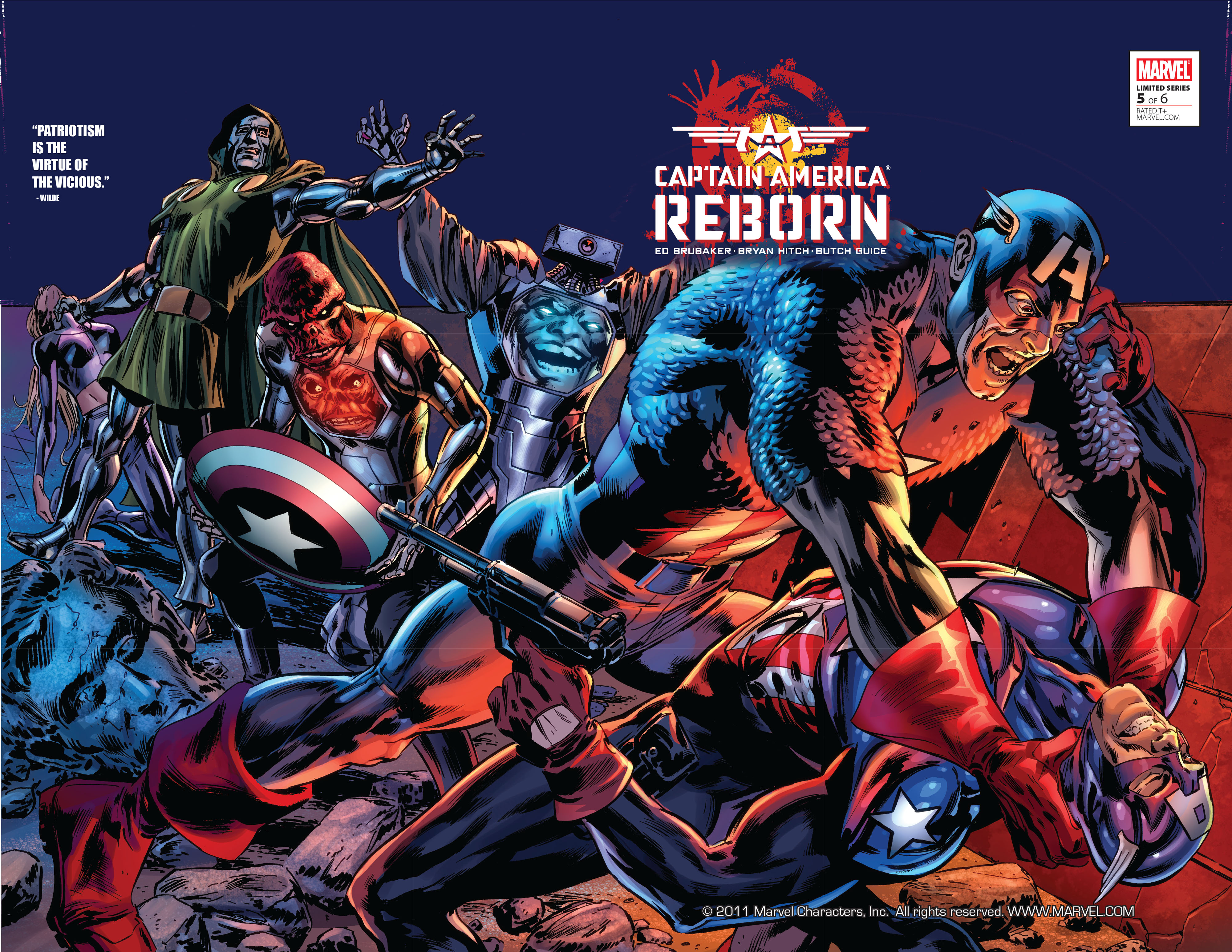 Read online Captain America: Reborn comic -  Issue #5 - 2