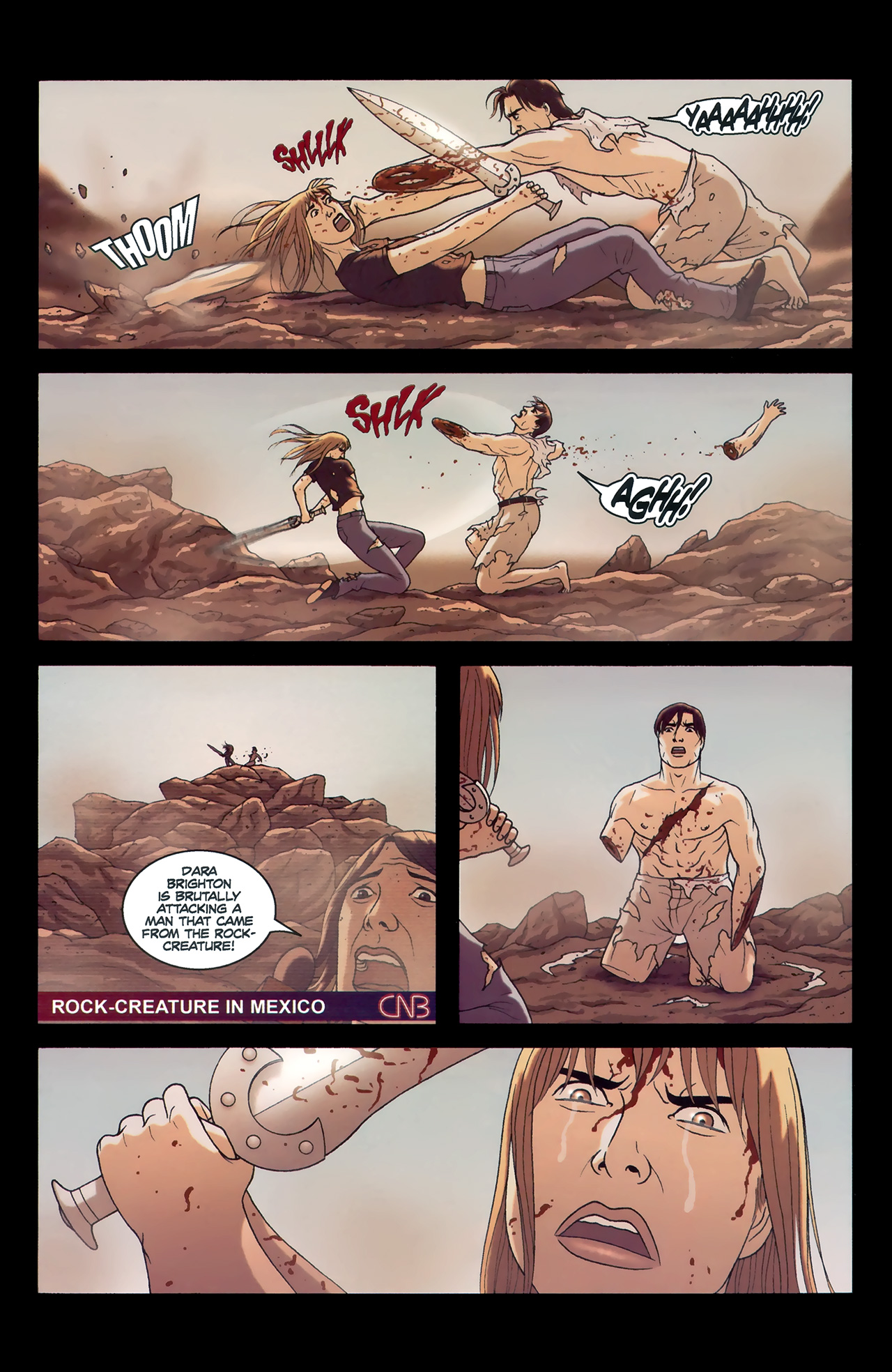 Read online The Sword comic -  Issue #18 - 16