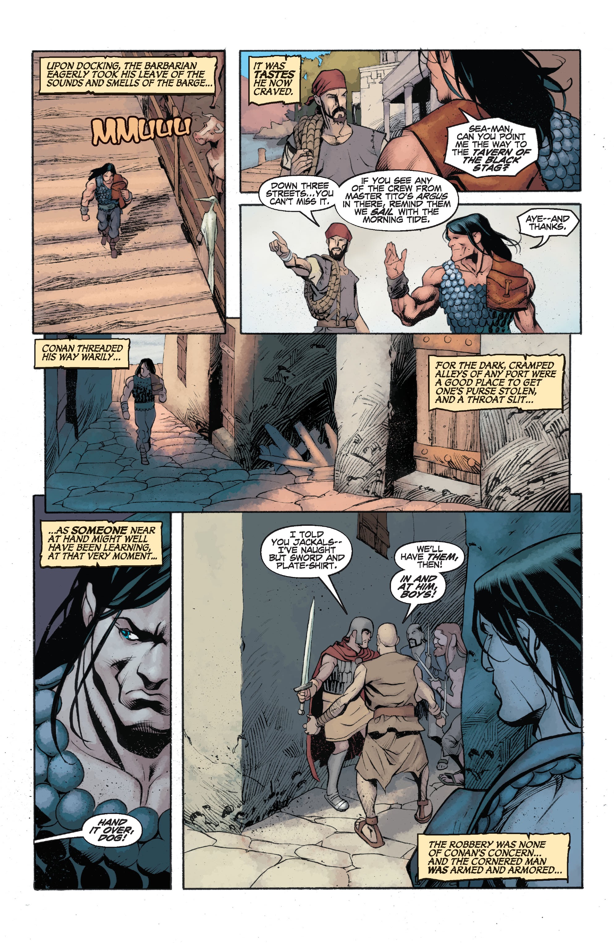Read online Conan Chronicles Epic Collection comic -  Issue # TPB Horrors Beneath the Stones (Part 3) - 34