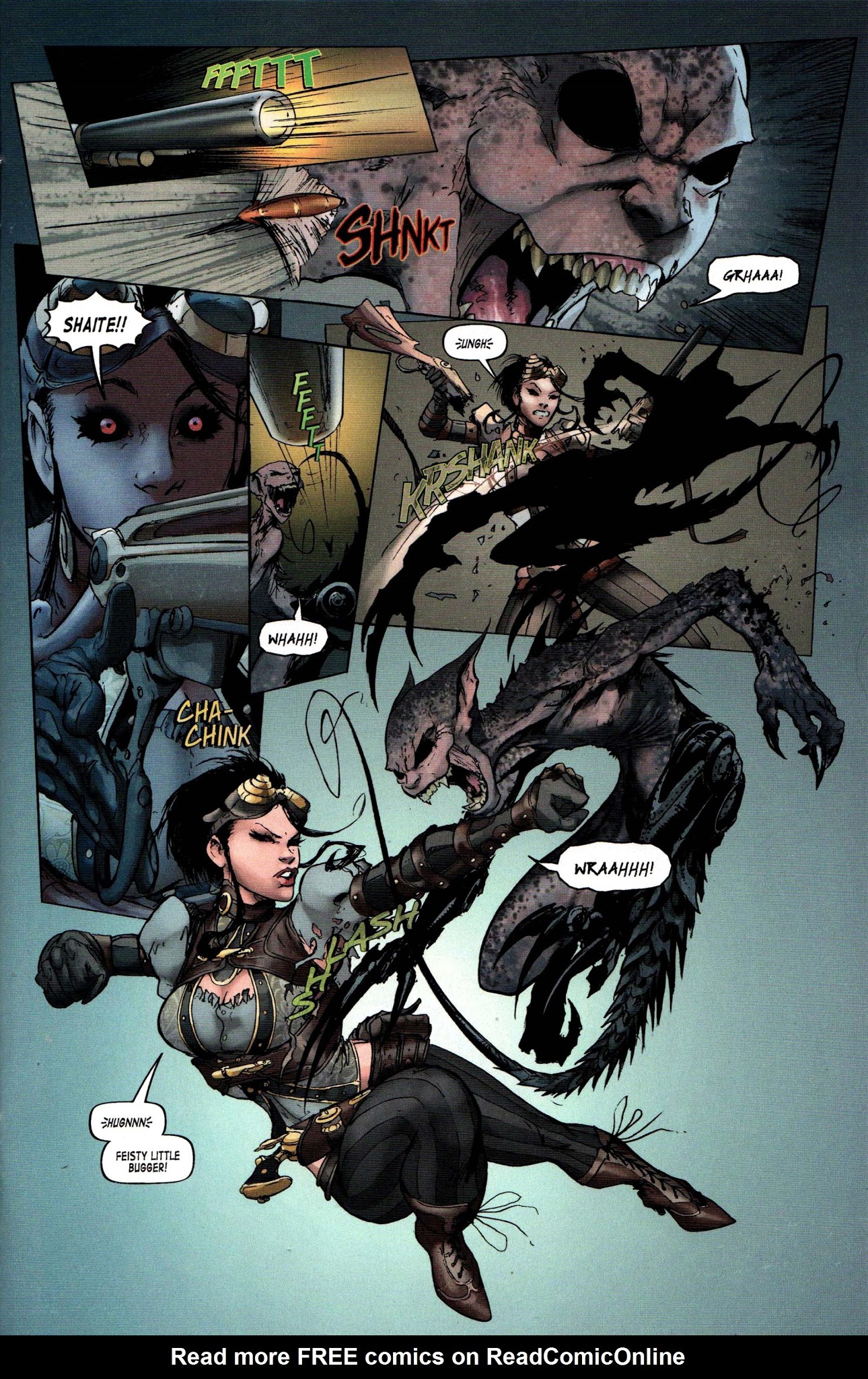 Read online Free Comic Book Day 2018 comic -  Issue # Lady Mechanika - 4