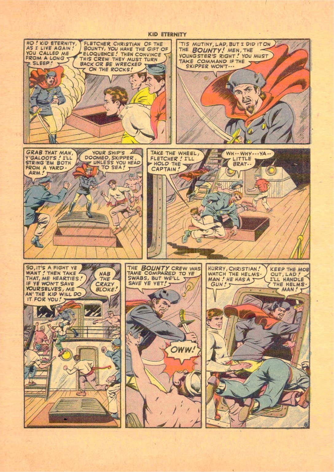 Read online Kid Eternity (1946) comic -  Issue #8 - 41