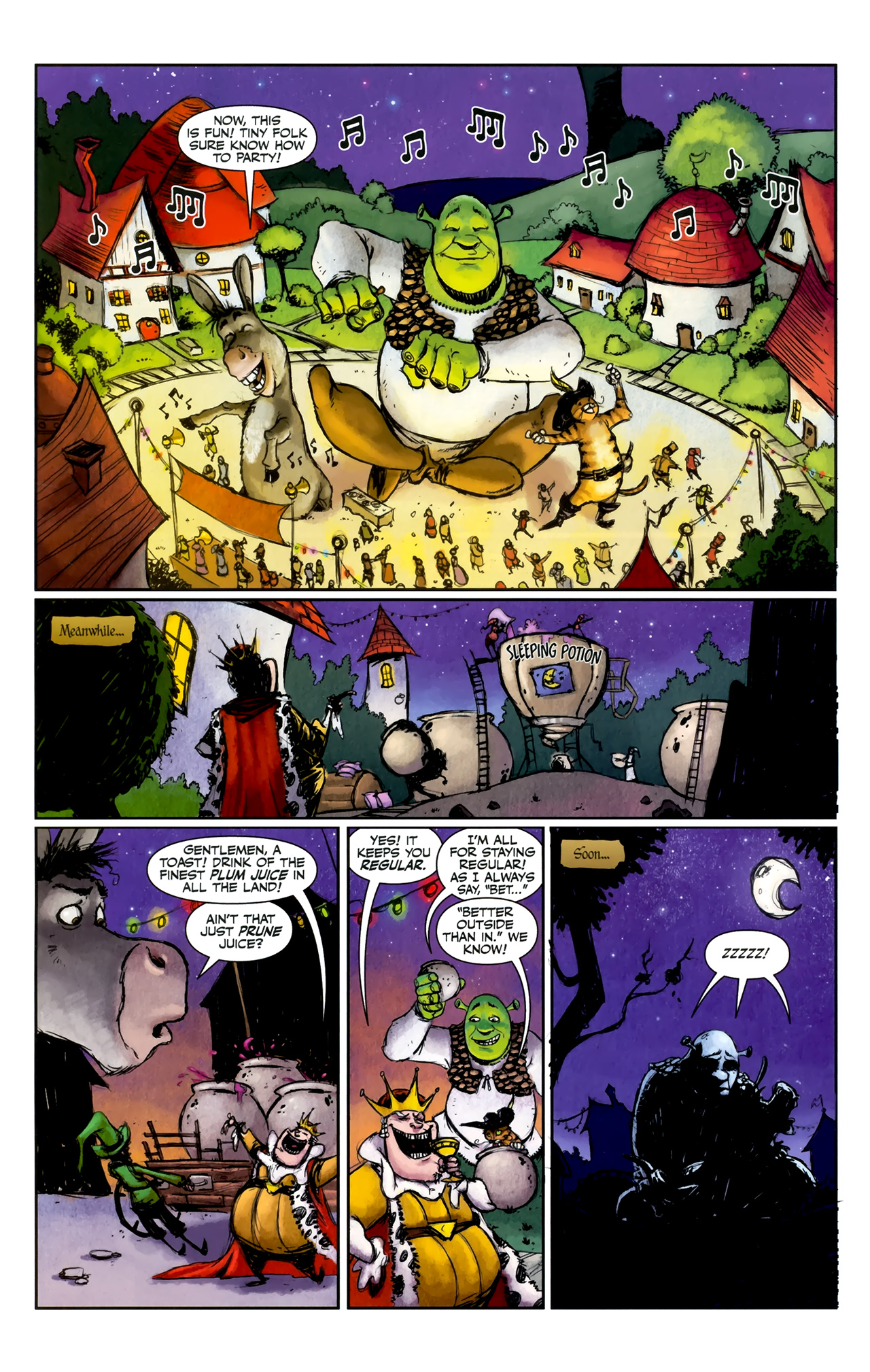 Read online Shrek (2010) comic -  Issue #3 - 14