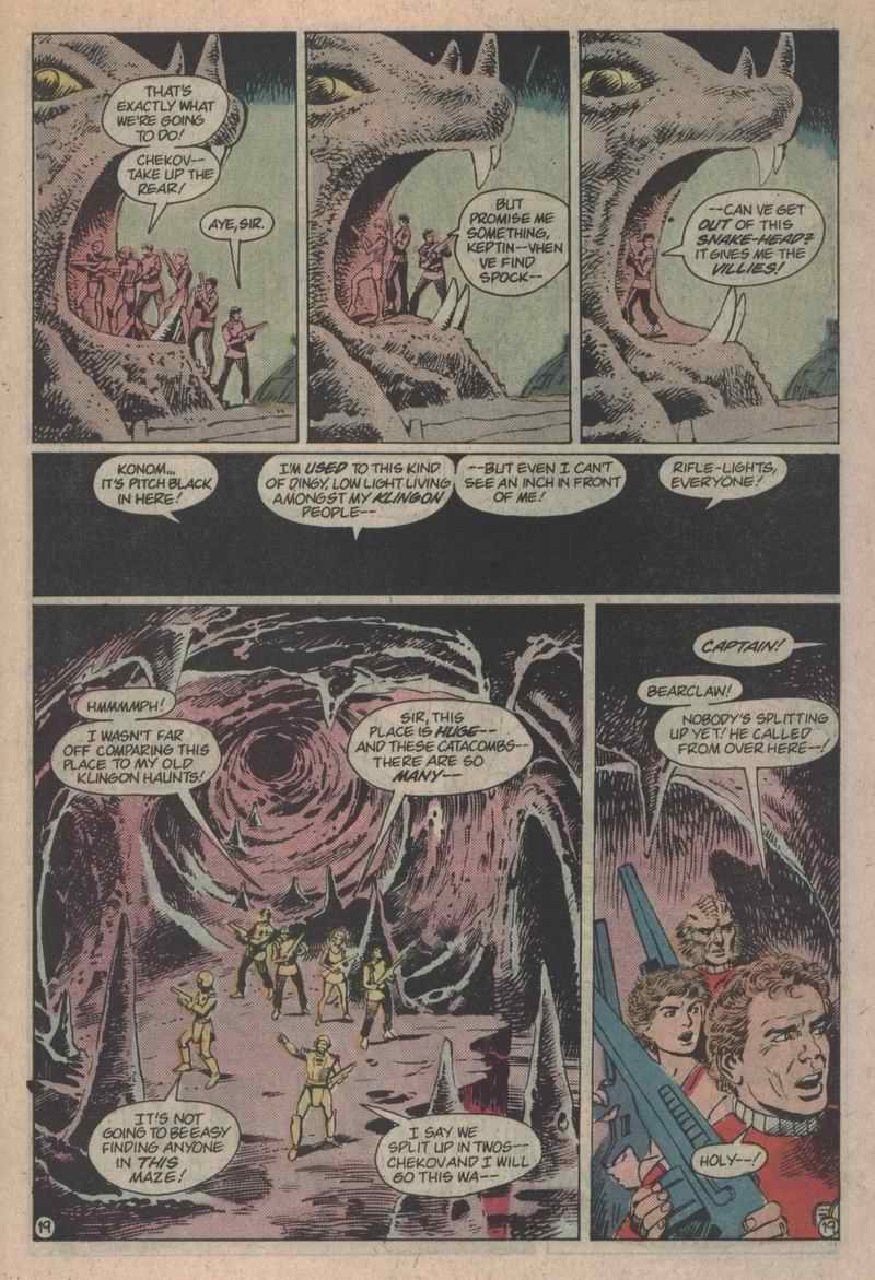 Read online Star Trek (1984) comic -  Issue #44 - 20