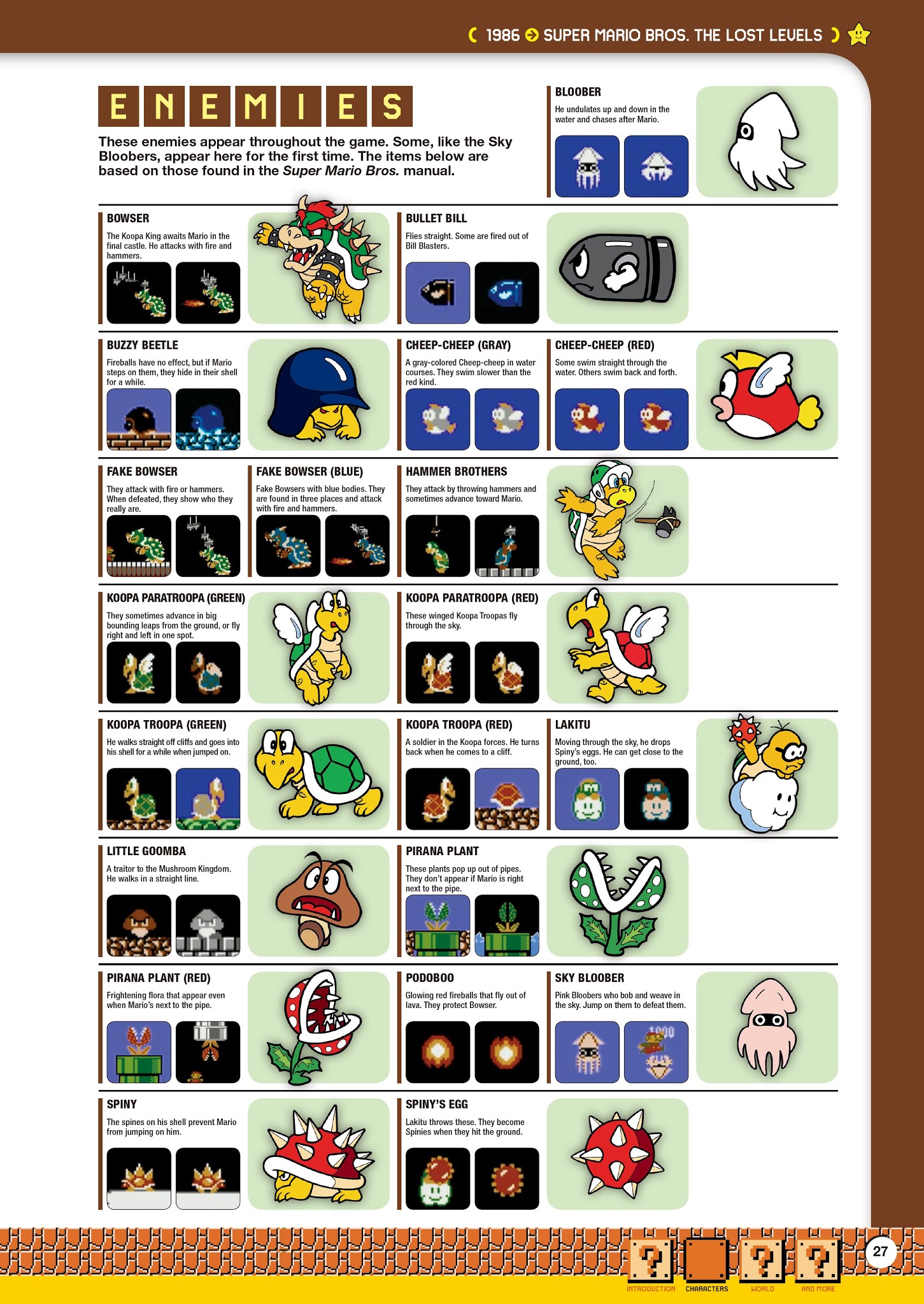 Read online Super Mario Bros. Encyclopedia: The Official Guide to the First 30 Years comic -  Issue # TPB (Part 1) - 28