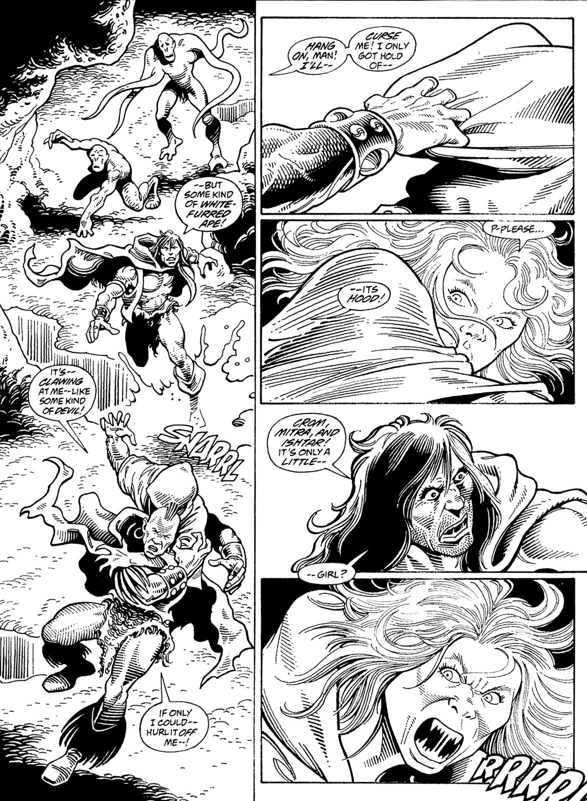 Read online The Savage Sword Of Conan comic -  Issue #234 - 47