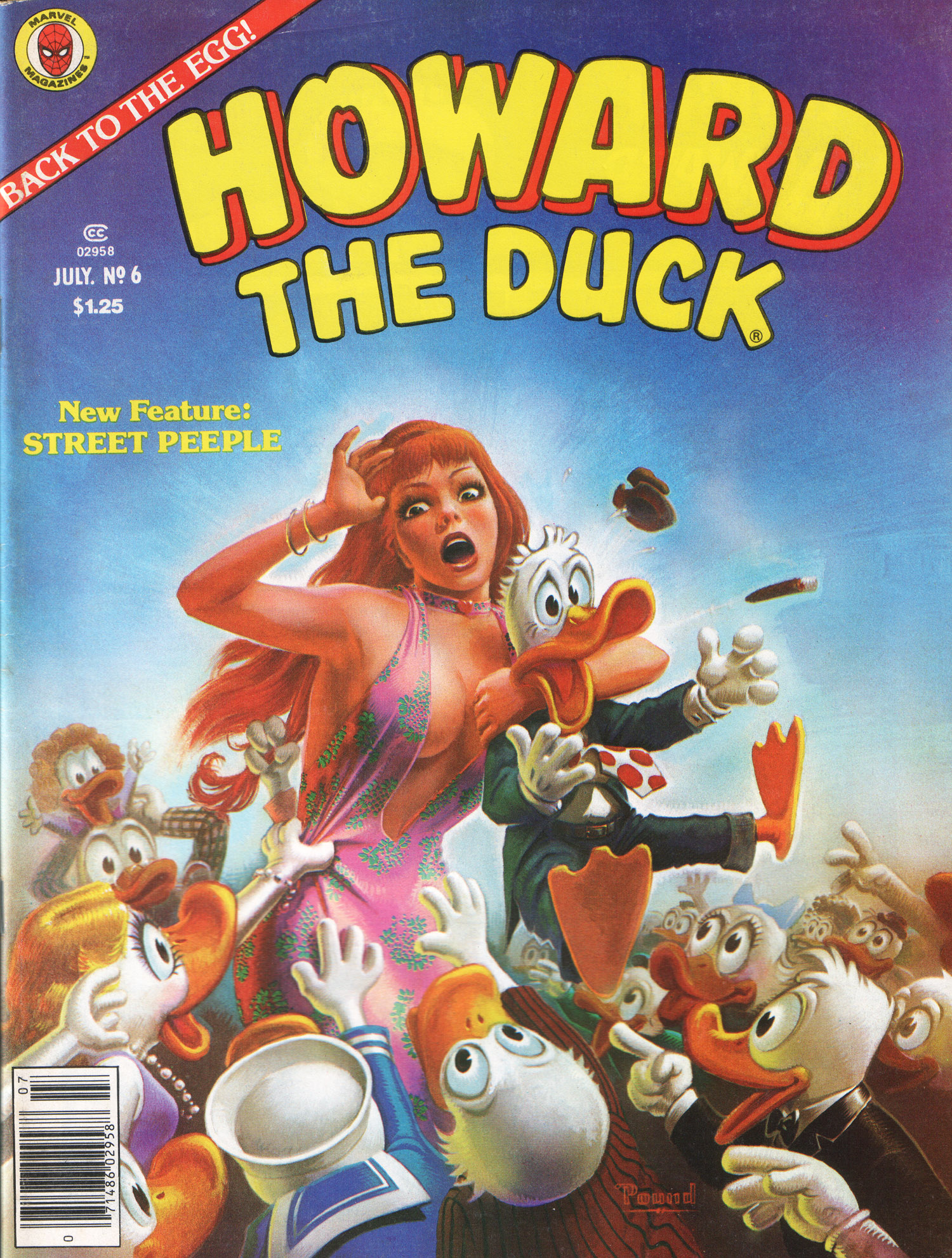 Read online Howard the Duck (1979) comic -  Issue #6 - 1