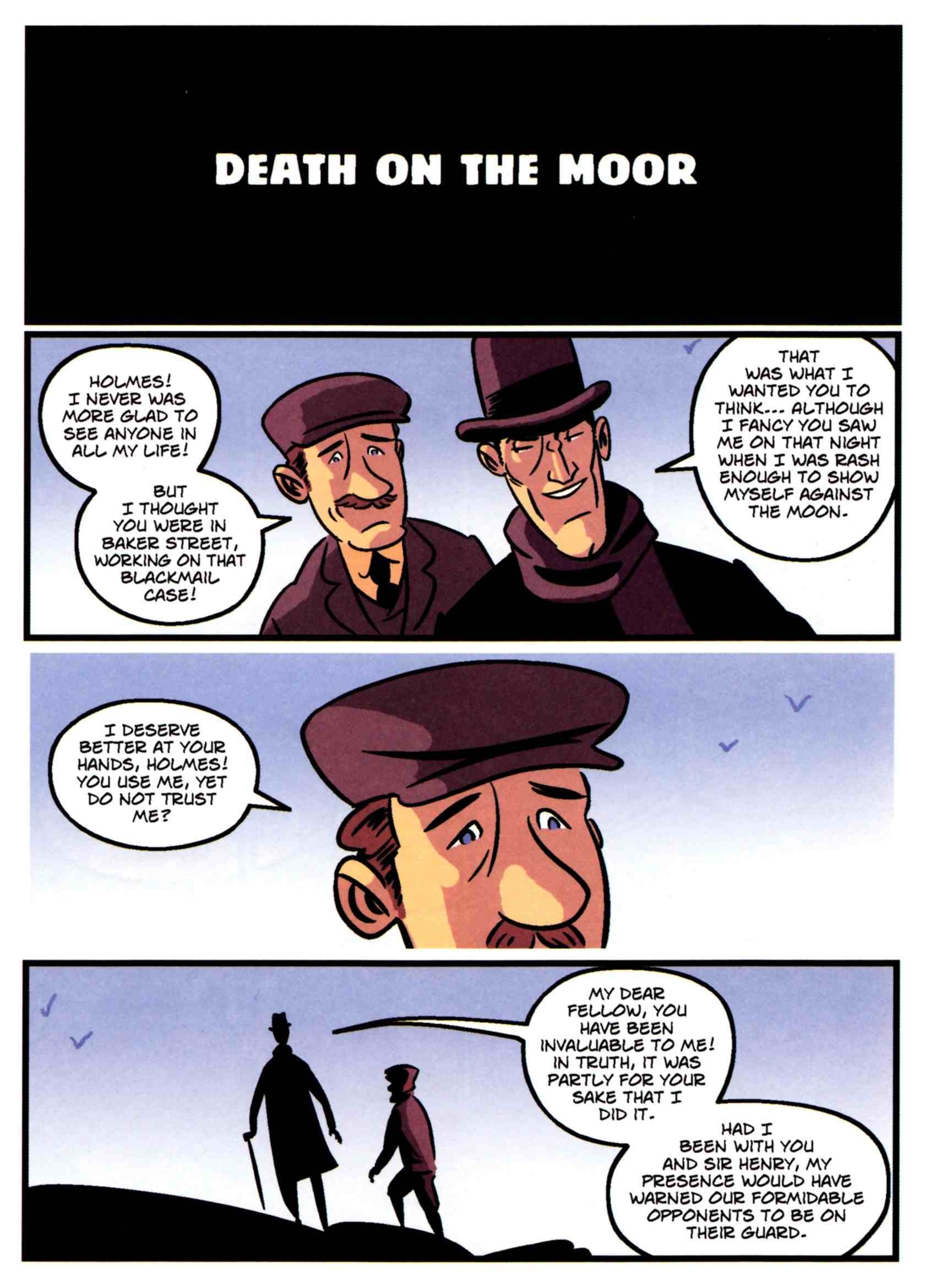 Read online The Hound of the Baskervilles (2009) comic -  Issue # TPB - 102