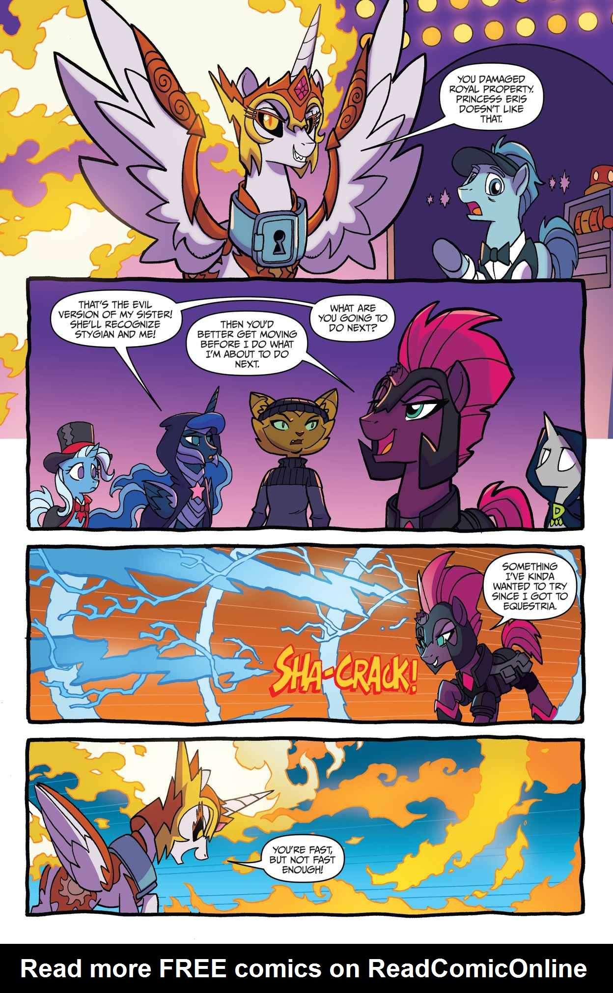 Read online My Little Pony: Nightmare Knights comic -  Issue #3 - 7