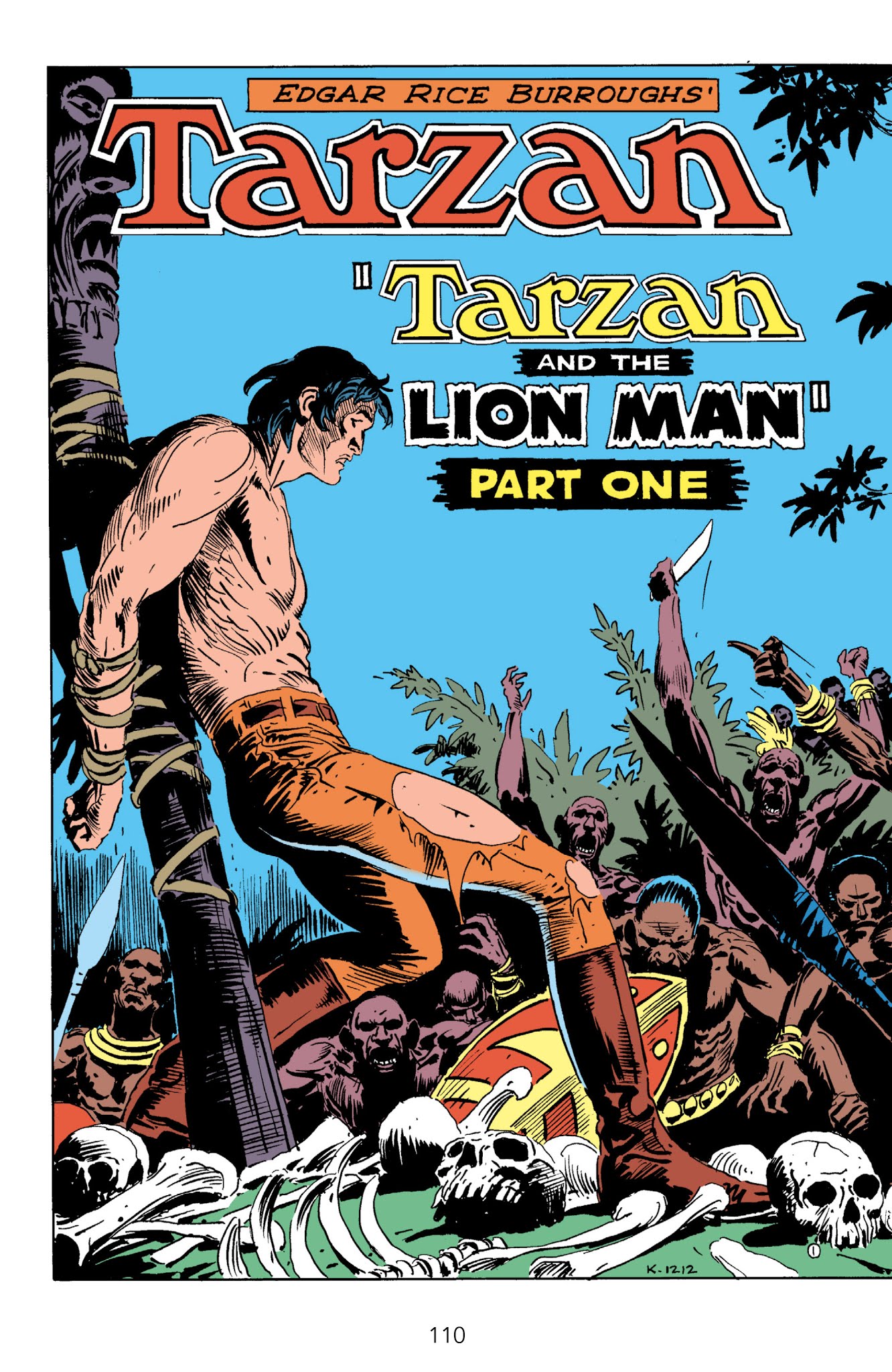 Read online Edgar Rice Burroughs' Tarzan The Joe Kubert Years comic -  Issue # TPB 3 (Part 2) - 1