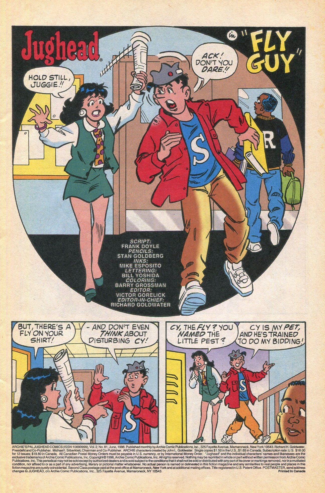 Read online Archie's Pal Jughead Comics comic -  Issue #81 - 3