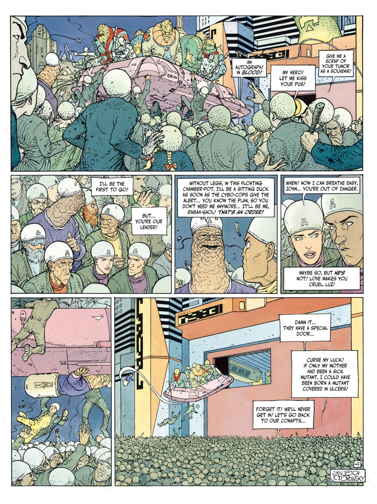 Read online Before the Incal comic -  Issue #5 - 7