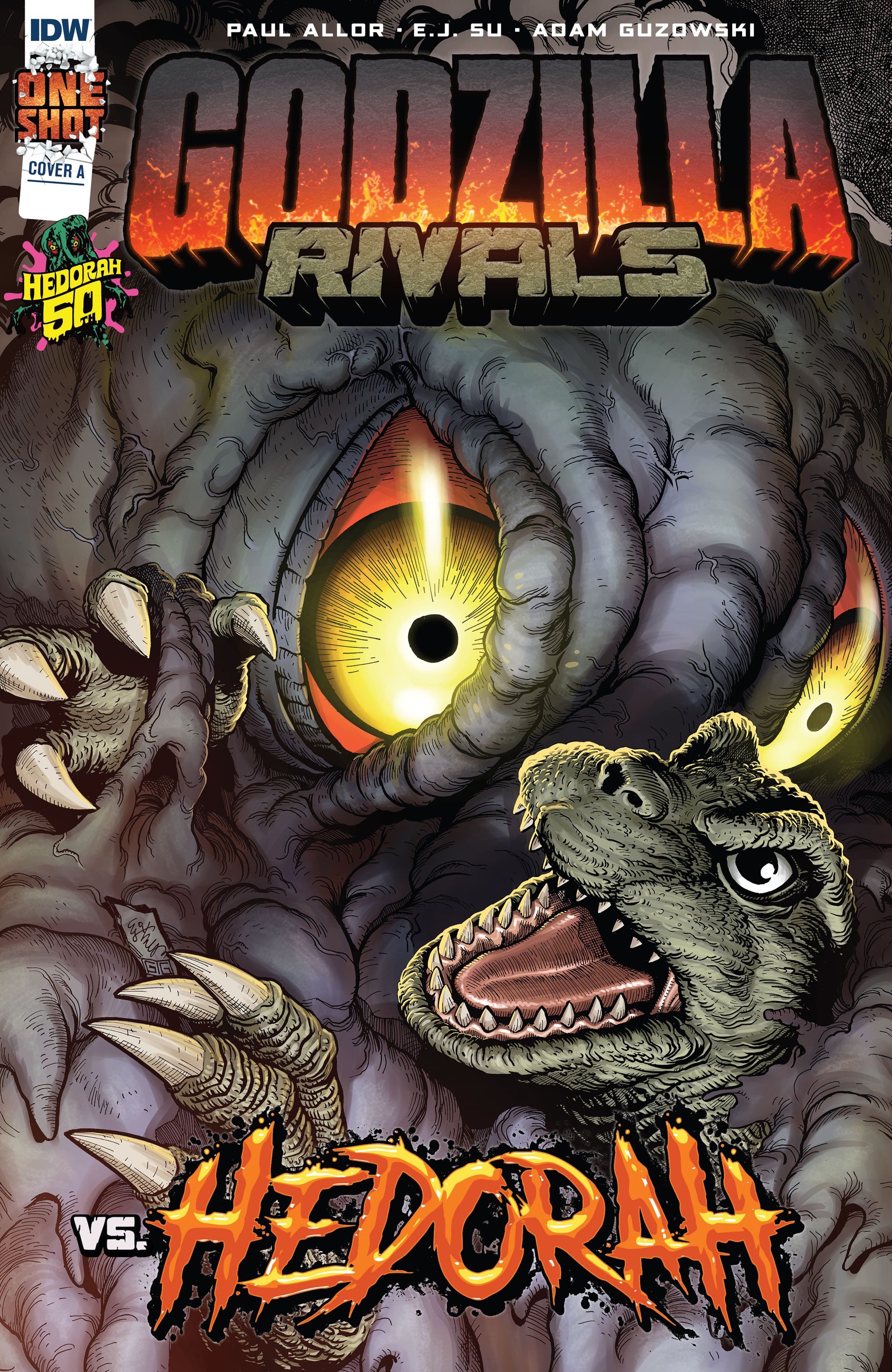 Read online Godzilla Rivals comic -  Issue # Vs. Hedorah - 1