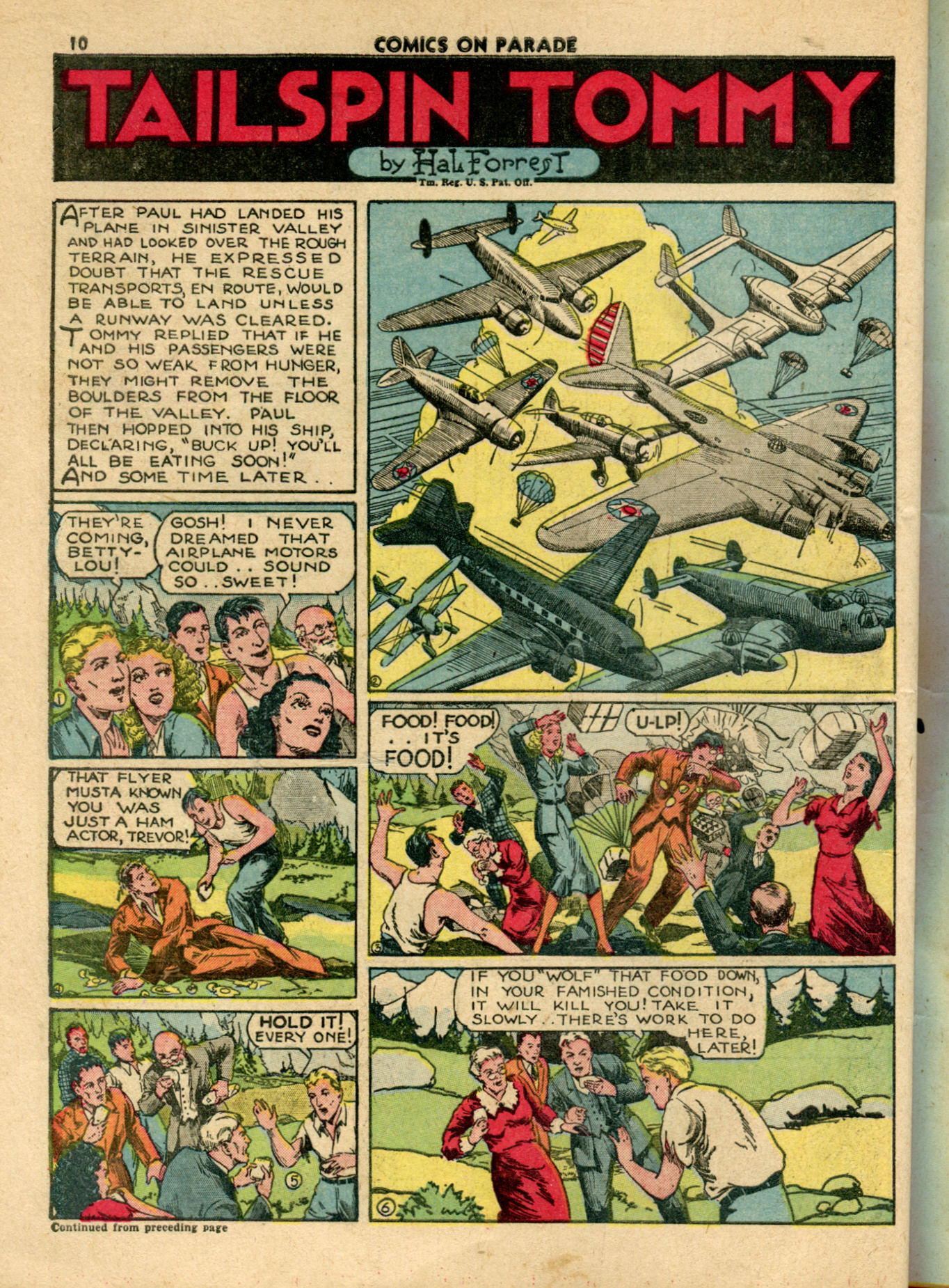 Read online Comics on Parade comic -  Issue #26 - 12