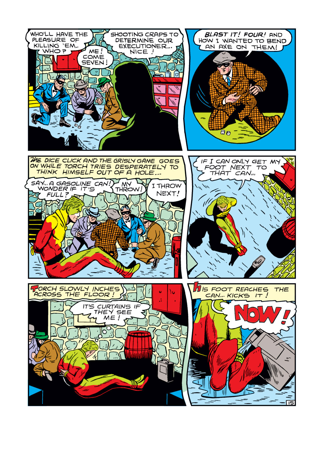 Read online The Human Torch (1940) comic -  Issue #6 - 38