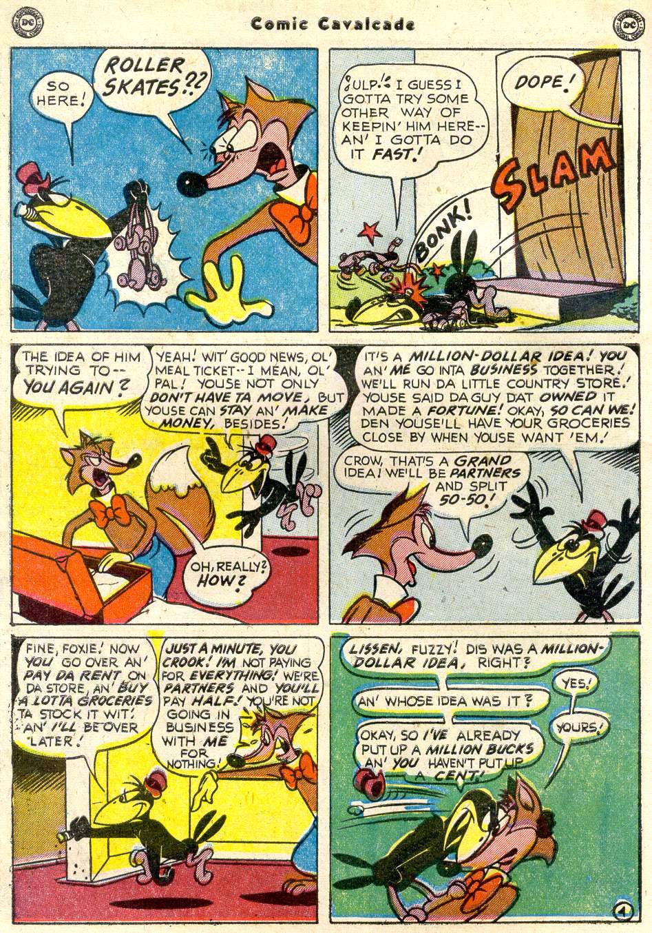 Read online Comic Cavalcade comic -  Issue #43 - 6