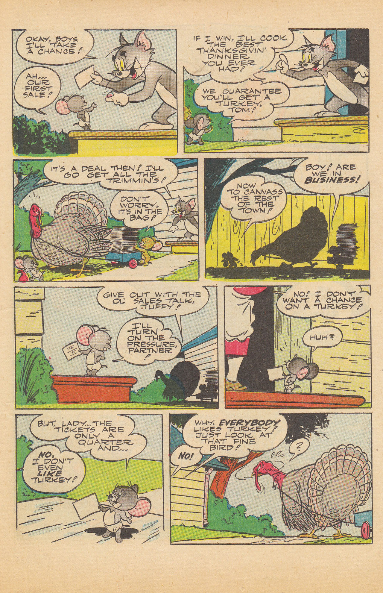 Read online Tom & Jerry Comics comic -  Issue #100 - 7