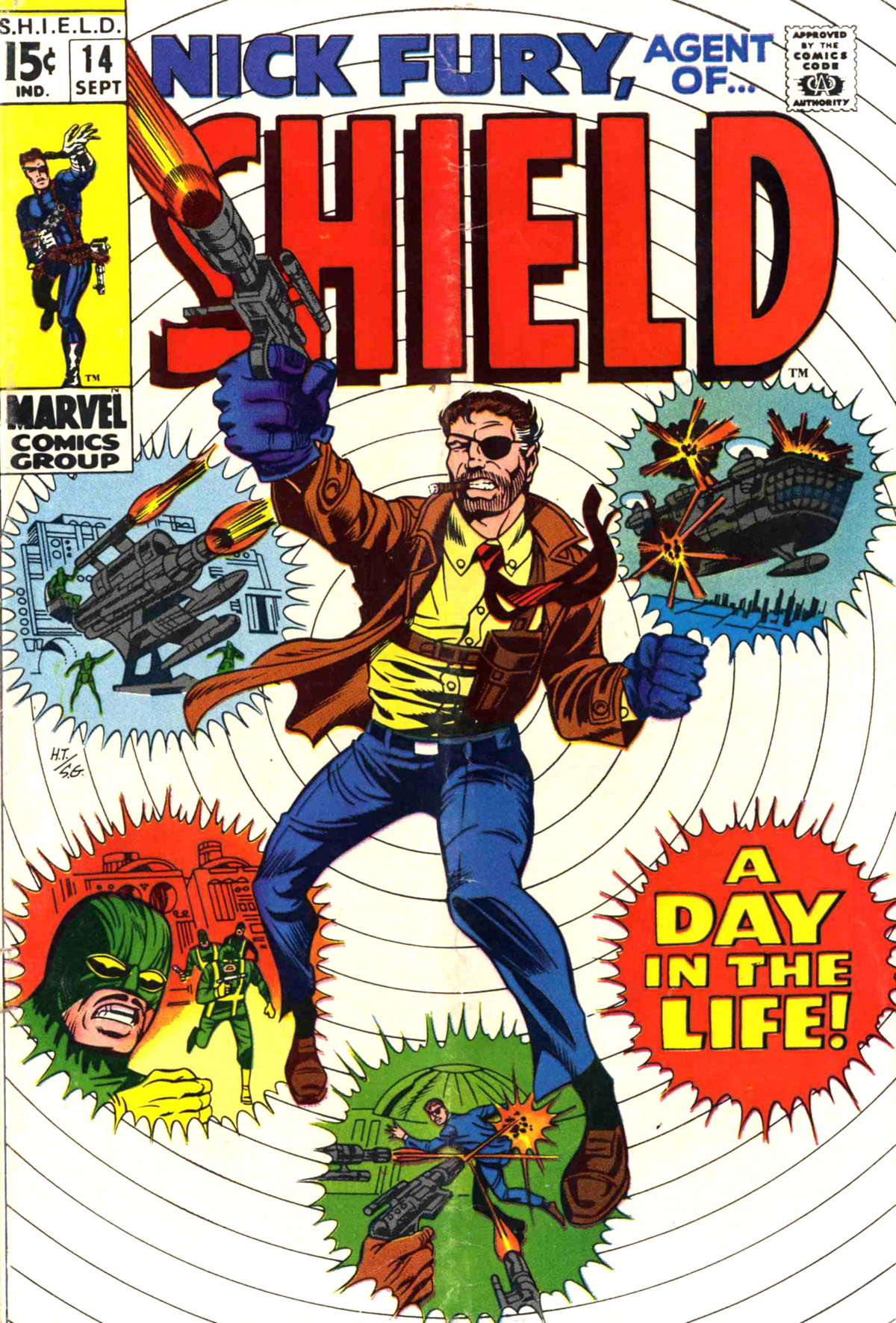 Read online Nick Fury, Agent of SHIELD comic -  Issue #14 - 1