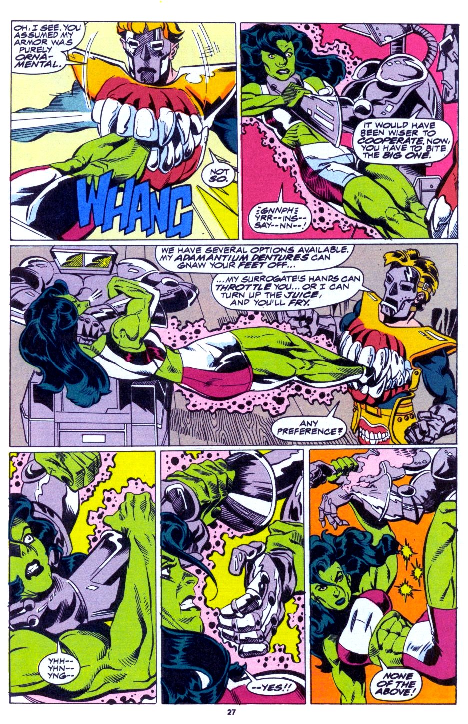 Read online The Sensational She-Hulk comic -  Issue #18 - 22