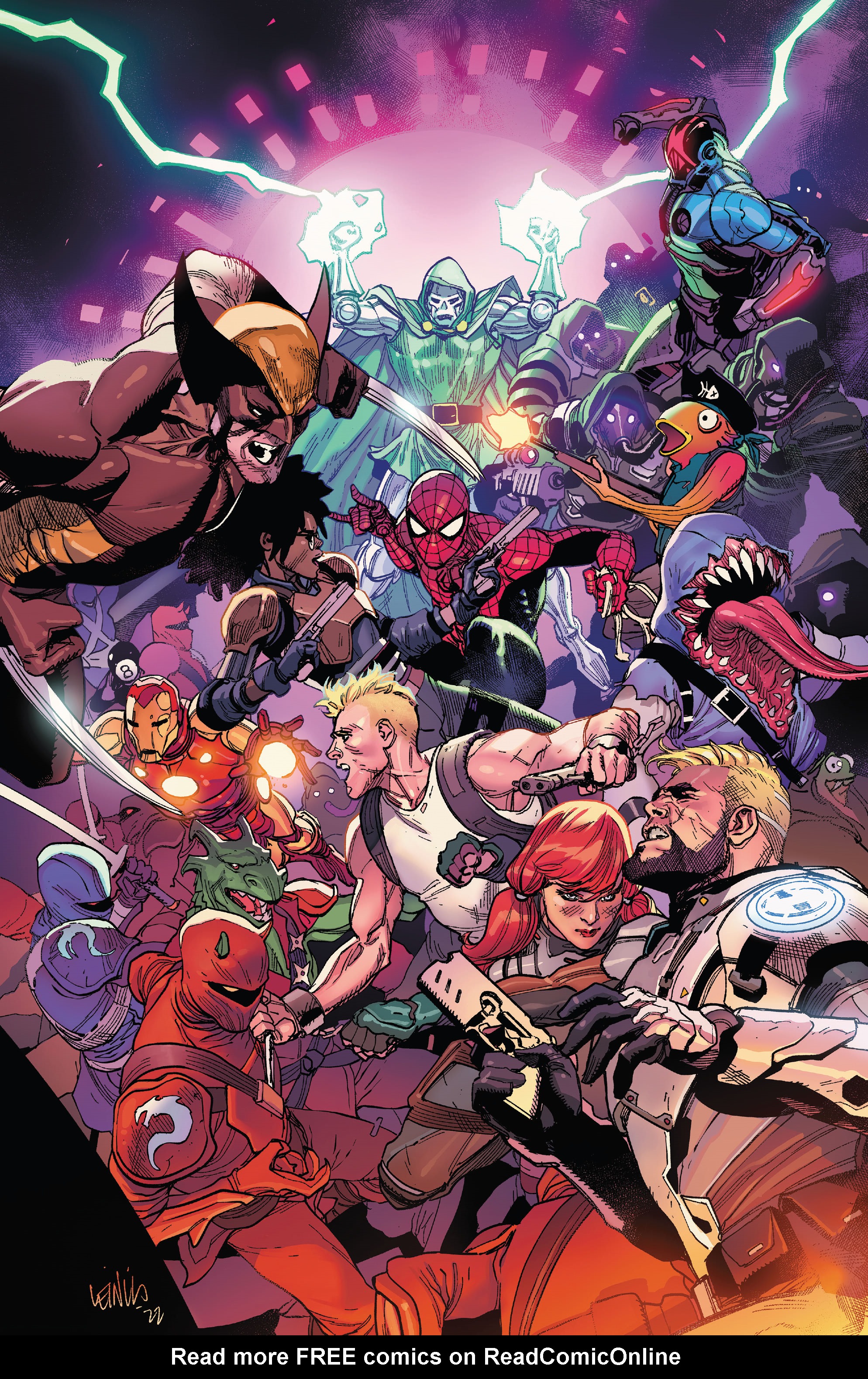 Read online Fortnite X Marvel: Zero War comic -  Issue #5 - 2