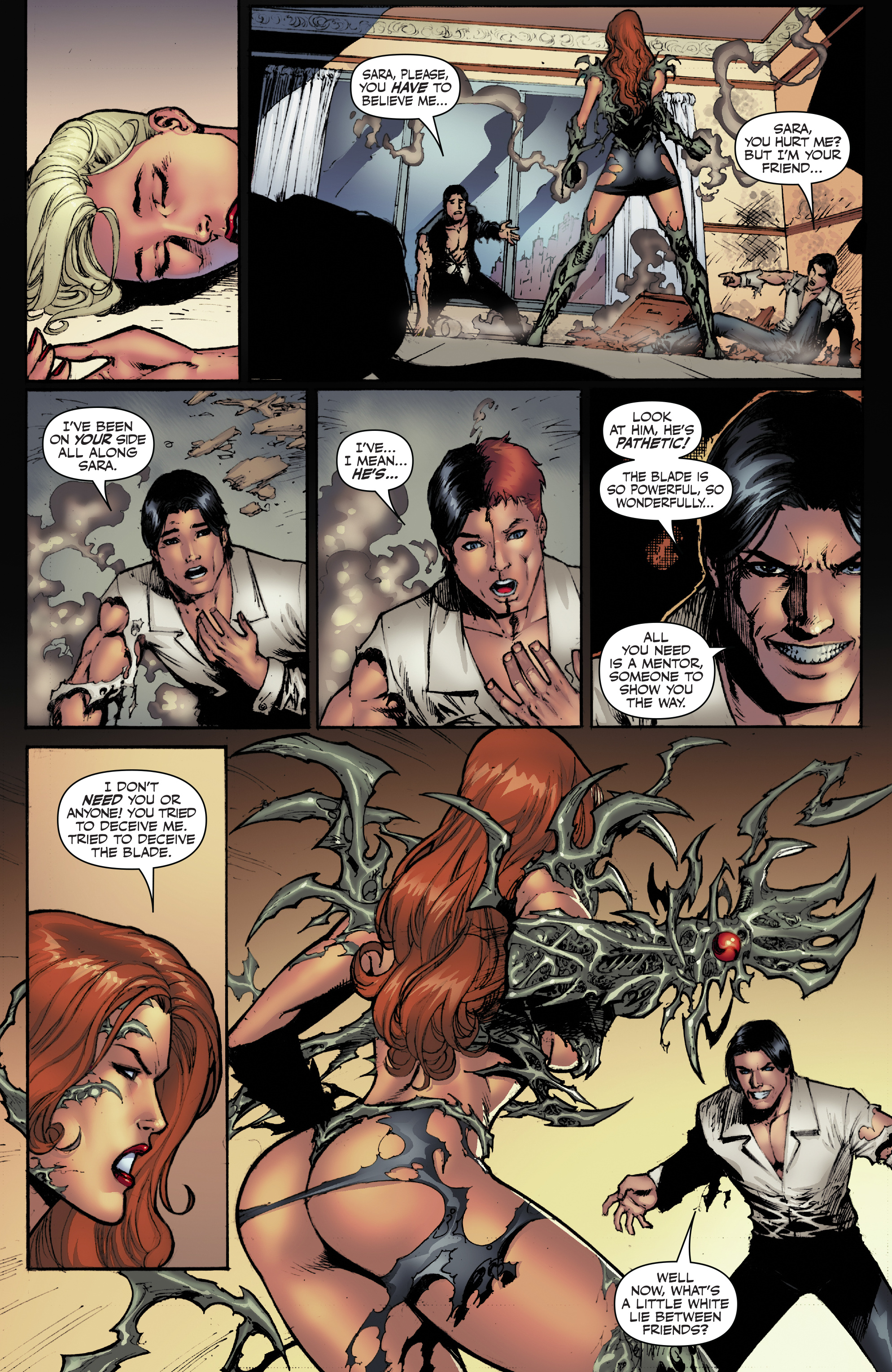 Read online Witchblade: Shades of Gray comic -  Issue #4 - 17