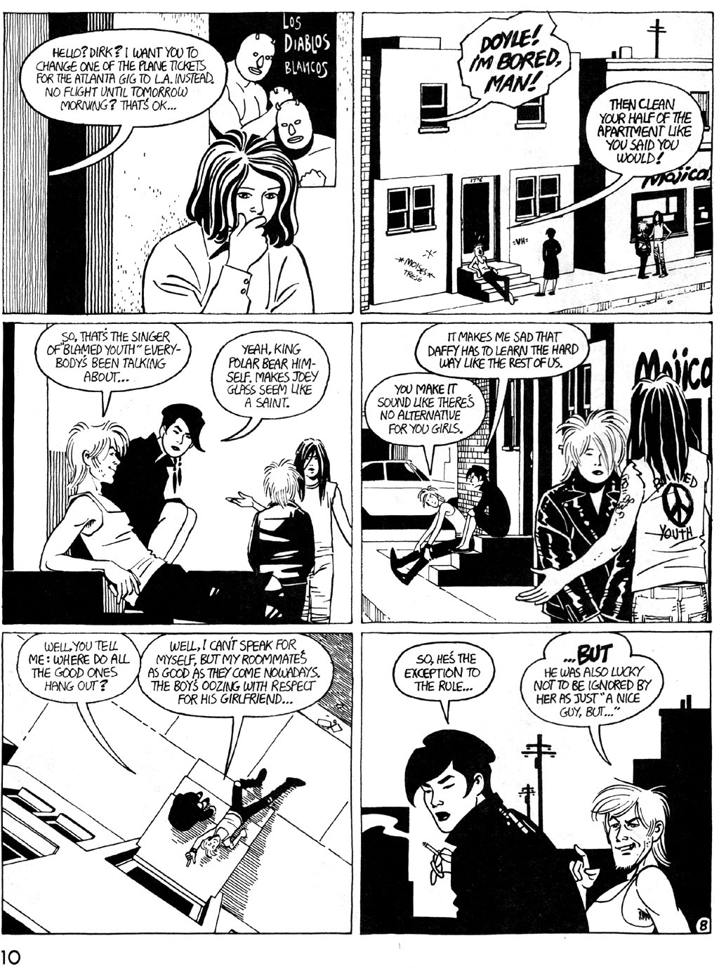 Read online Love and Rockets (1982) comic -  Issue #27 - 12