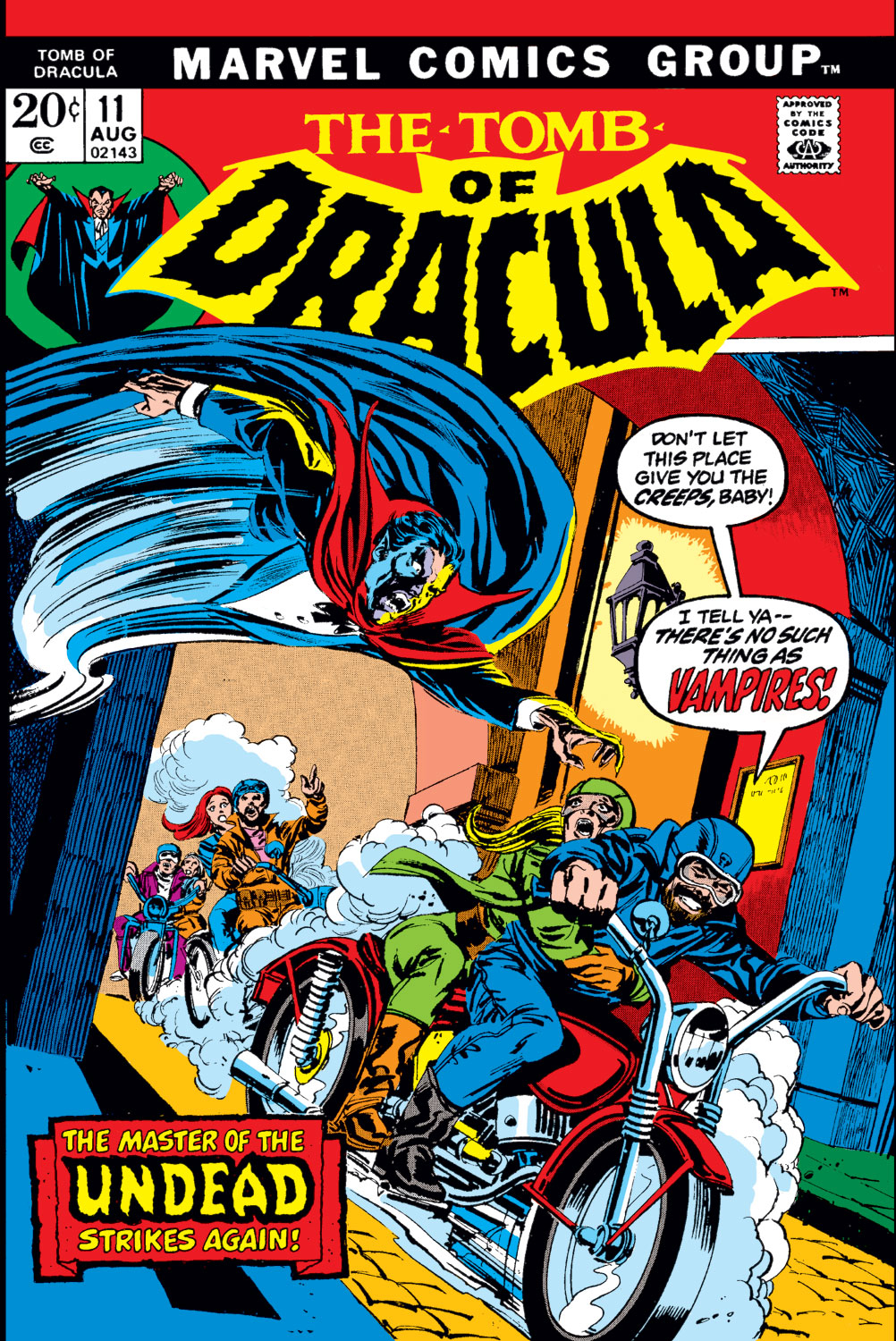 Read online Tomb of Dracula (1972) comic -  Issue #11 - 1