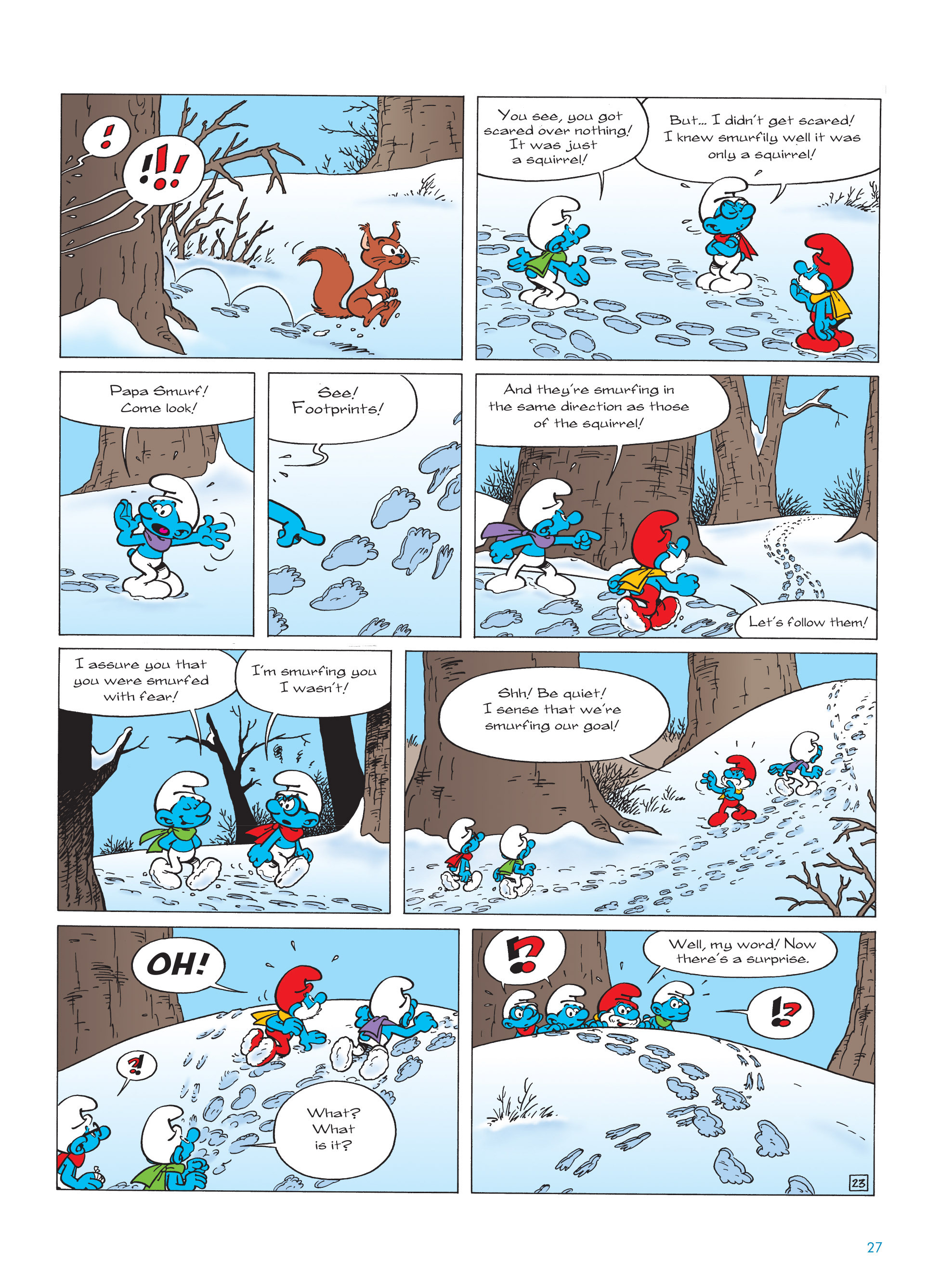 Read online The Smurfs comic -  Issue #21 - 27