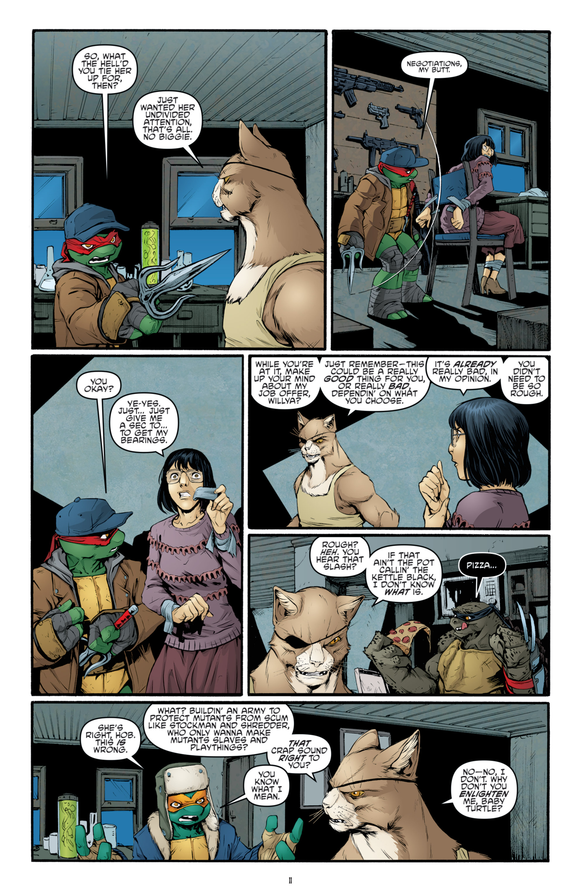 Read online Teenage Mutant Ninja Turtles (2011) comic -  Issue #35 - 16