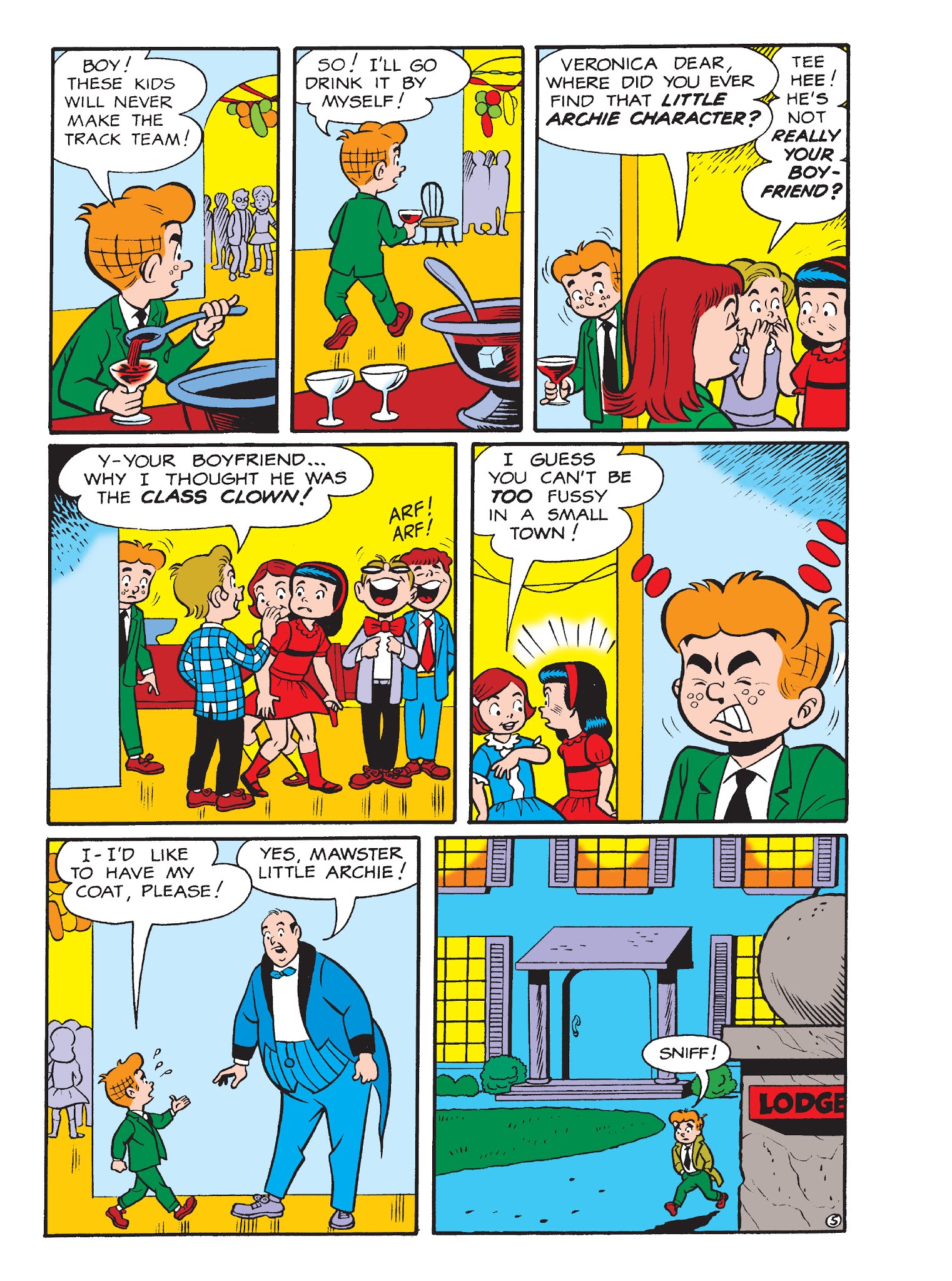 Read online Archie's Funhouse Double Digest comic -  Issue #25 - 131