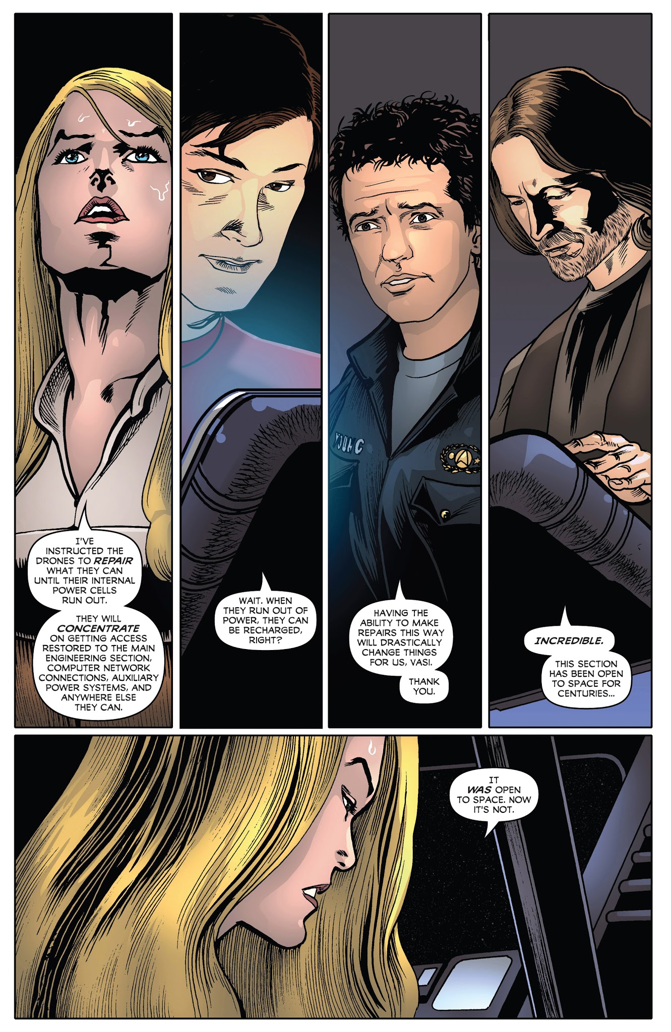 Read online Stargate Universe: Back To Destiny comic -  Issue #3 - 17