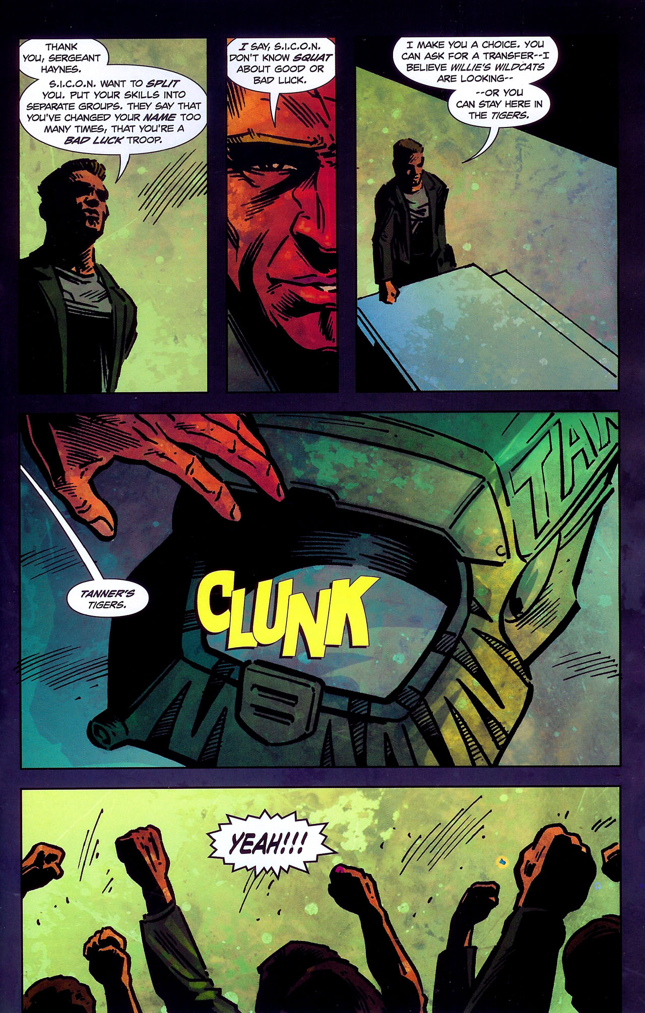 Read online Starship Troopers: Damaged Justice comic -  Issue #4 - 26