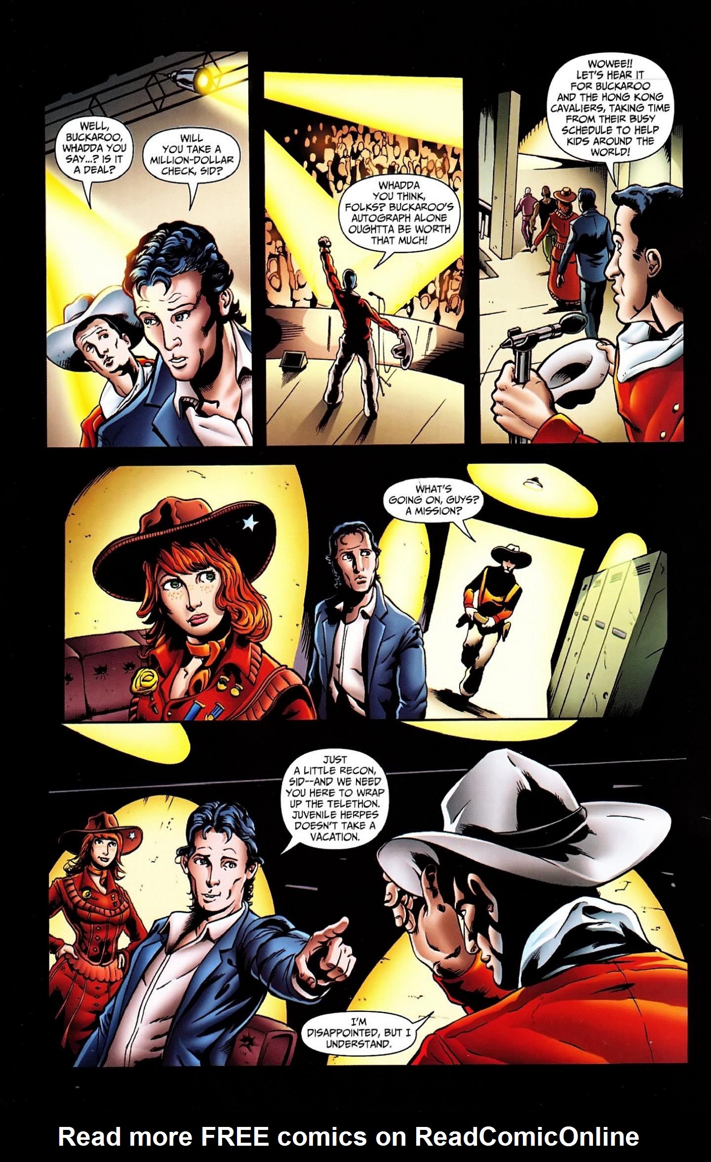 Read online Buckaroo Banzai: Tears of a Clone comic -  Issue #1 - 6
