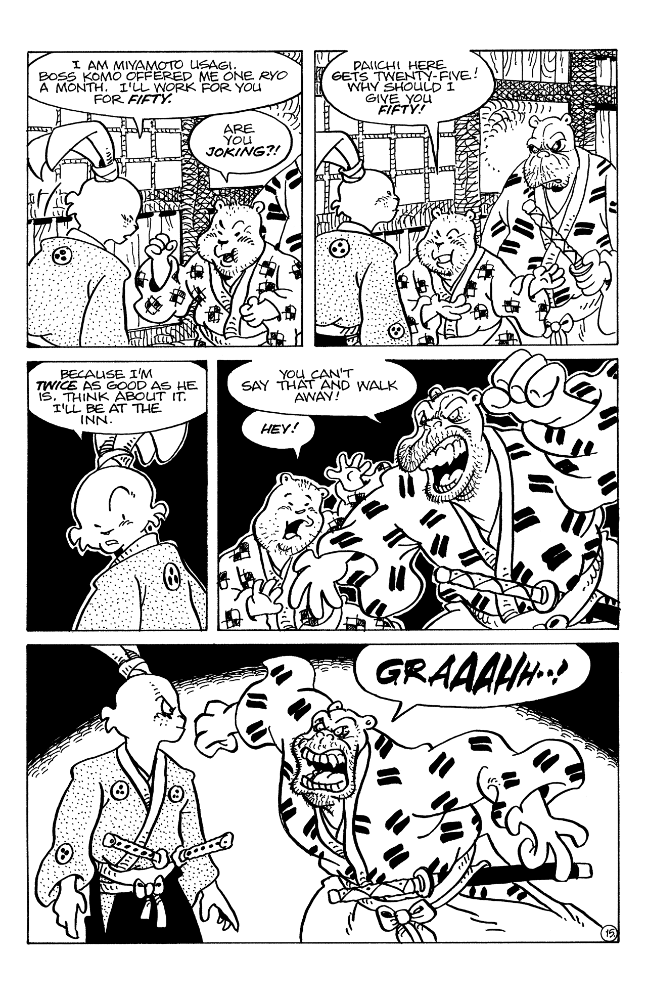 Read online Usagi Yojimbo (1996) comic -  Issue #124 - 17