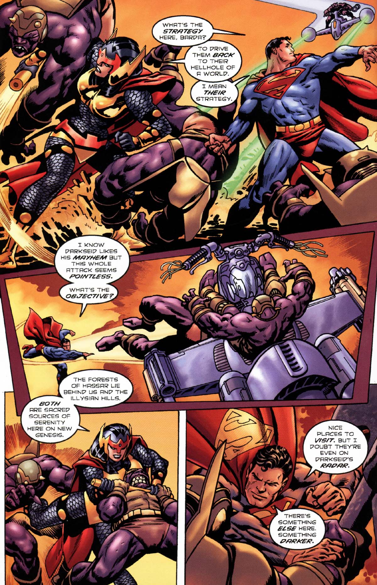 Read online Superman/Aliens 2: God War comic -  Issue #2 - 18