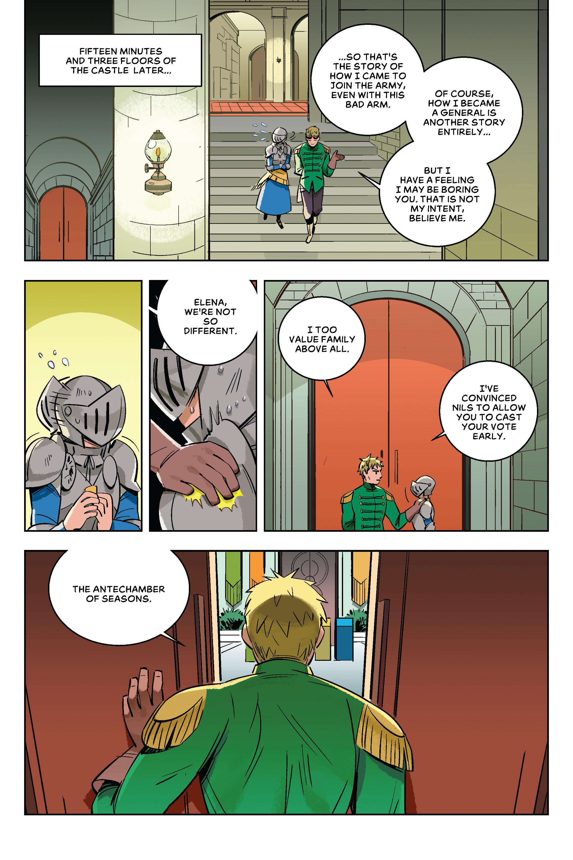 Read online A Sparrow's Roar comic -  Issue # TPB (Part 1) - 70