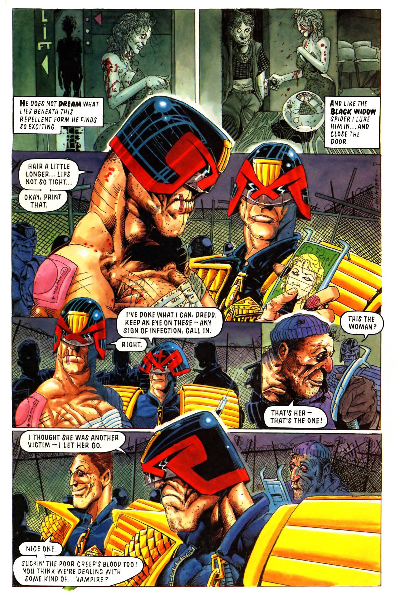 Read online Judge Dredd: The Megazine comic -  Issue #8 - 4