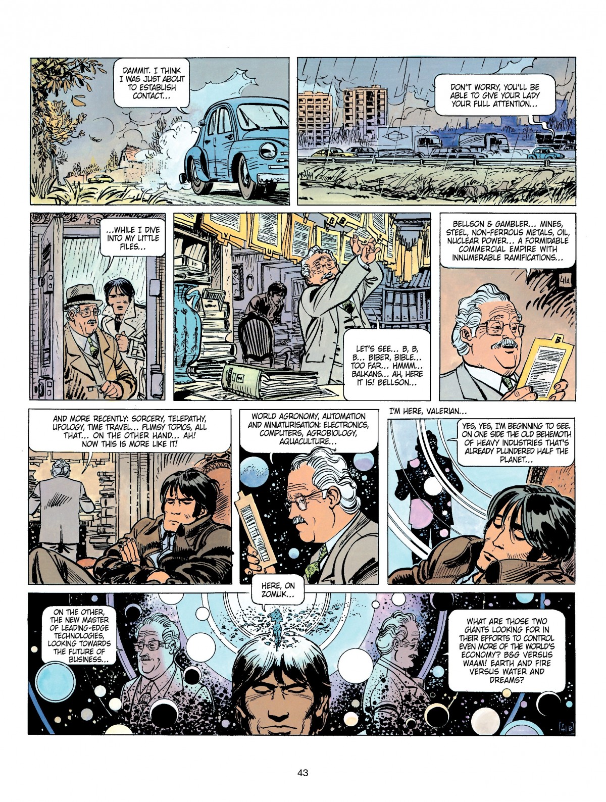 Read online Valerian and Laureline comic -  Issue #9 - 43