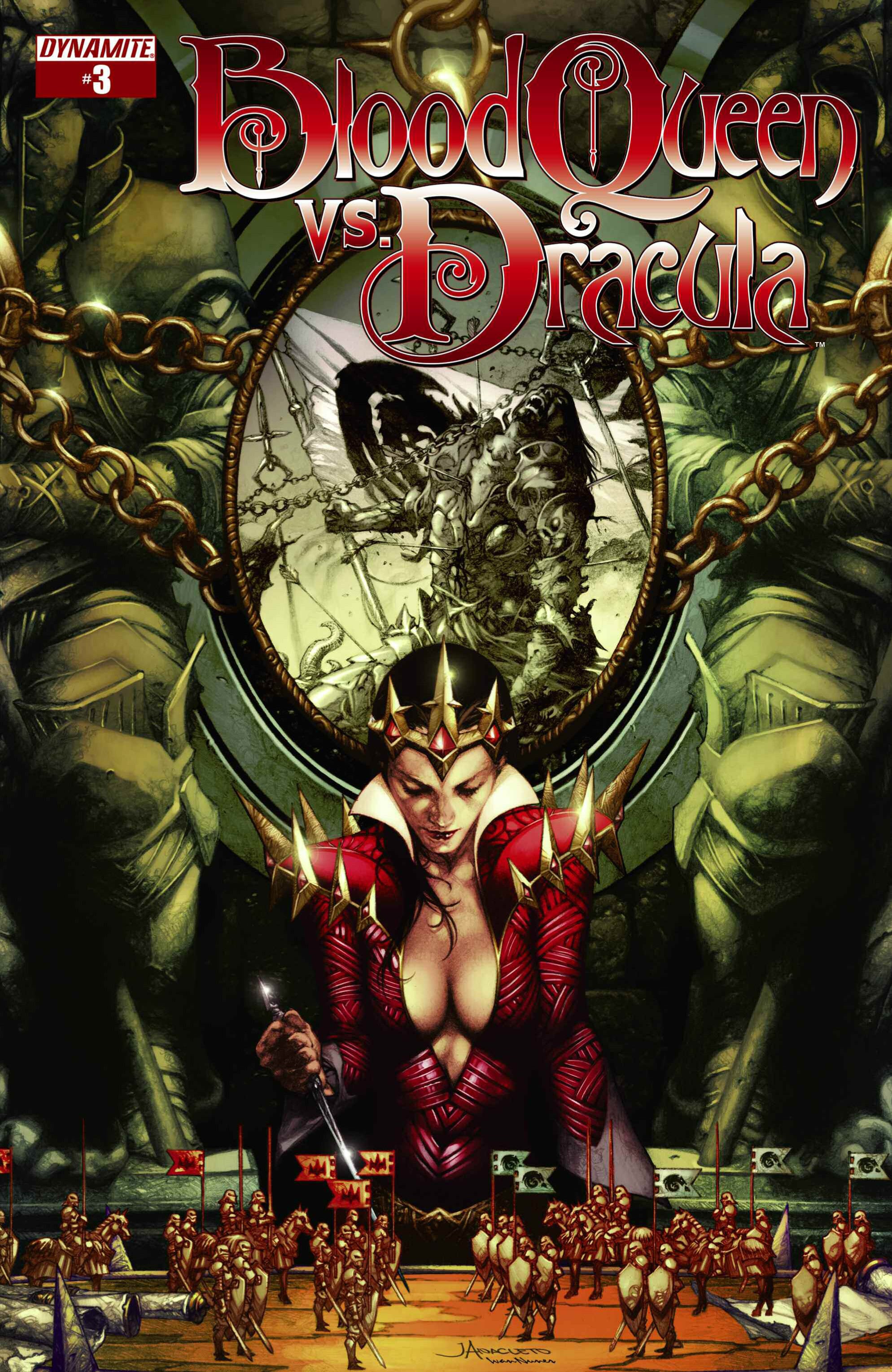 Read online Blood Queen Vs. Dracula comic -  Issue #3 - 1